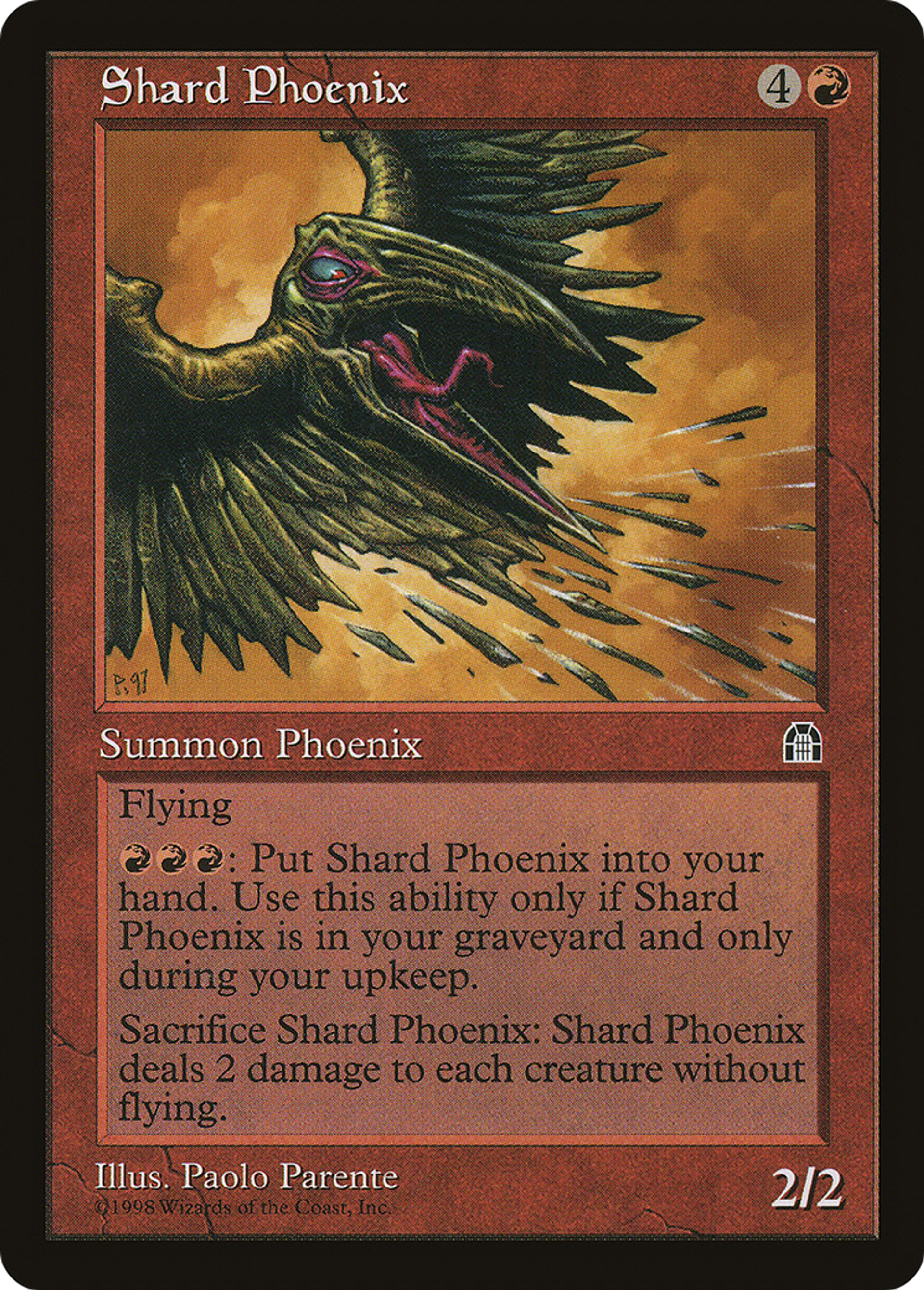 Phénix d'échardes — Stronghold — Magic: The Gathering