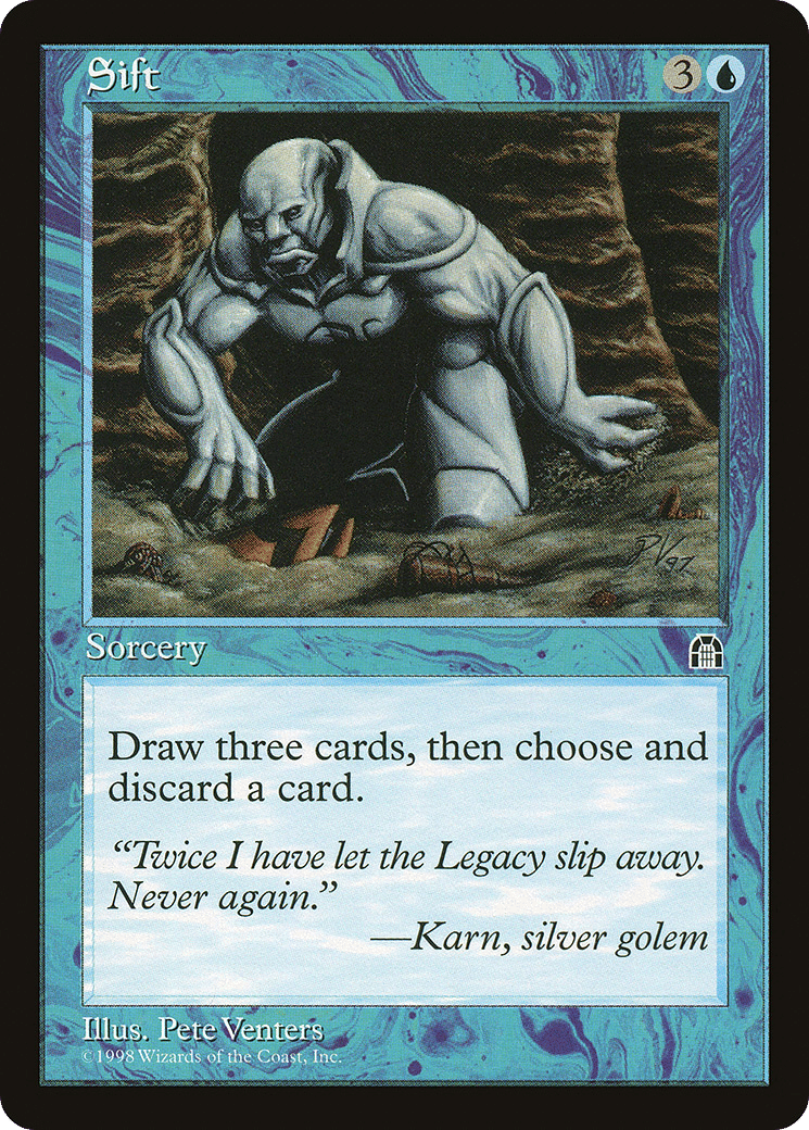Sift — Stronghold — Magic: The Gathering