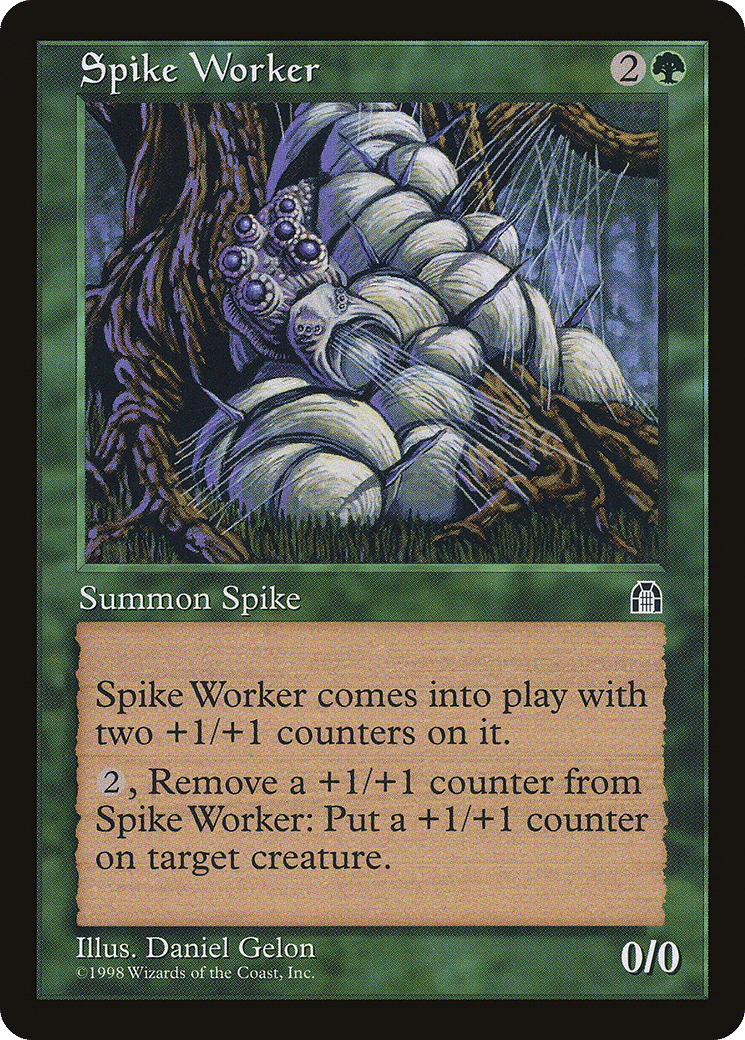 Spike Worker — Stronghold — Magic: The Gathering
