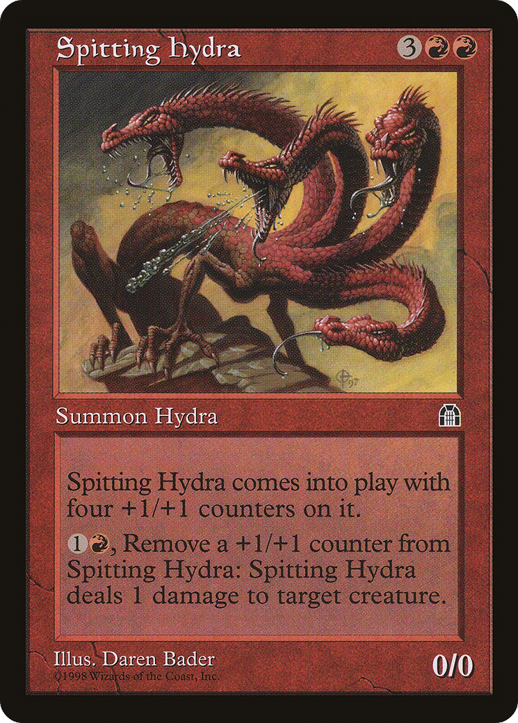 Spitting Hydra — Stronghold — Magic: The Gathering