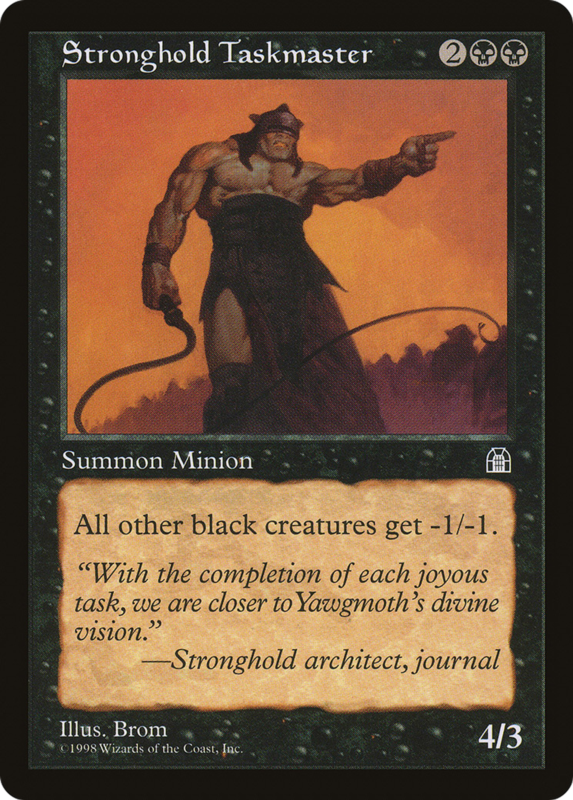 Maton de la forteresse — Stronghold — Magic: The Gathering