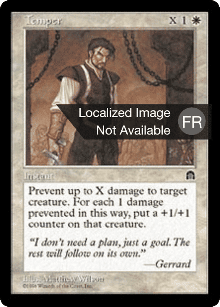 Colère — Stronghold — Magic: The Gathering