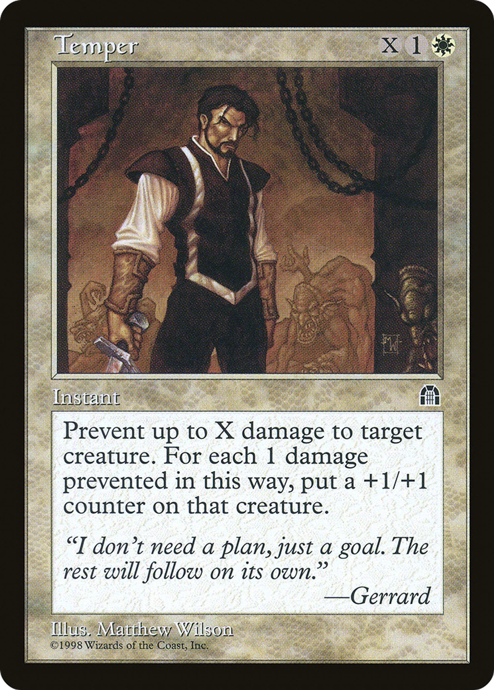Colère — Stronghold — Magic: The Gathering
