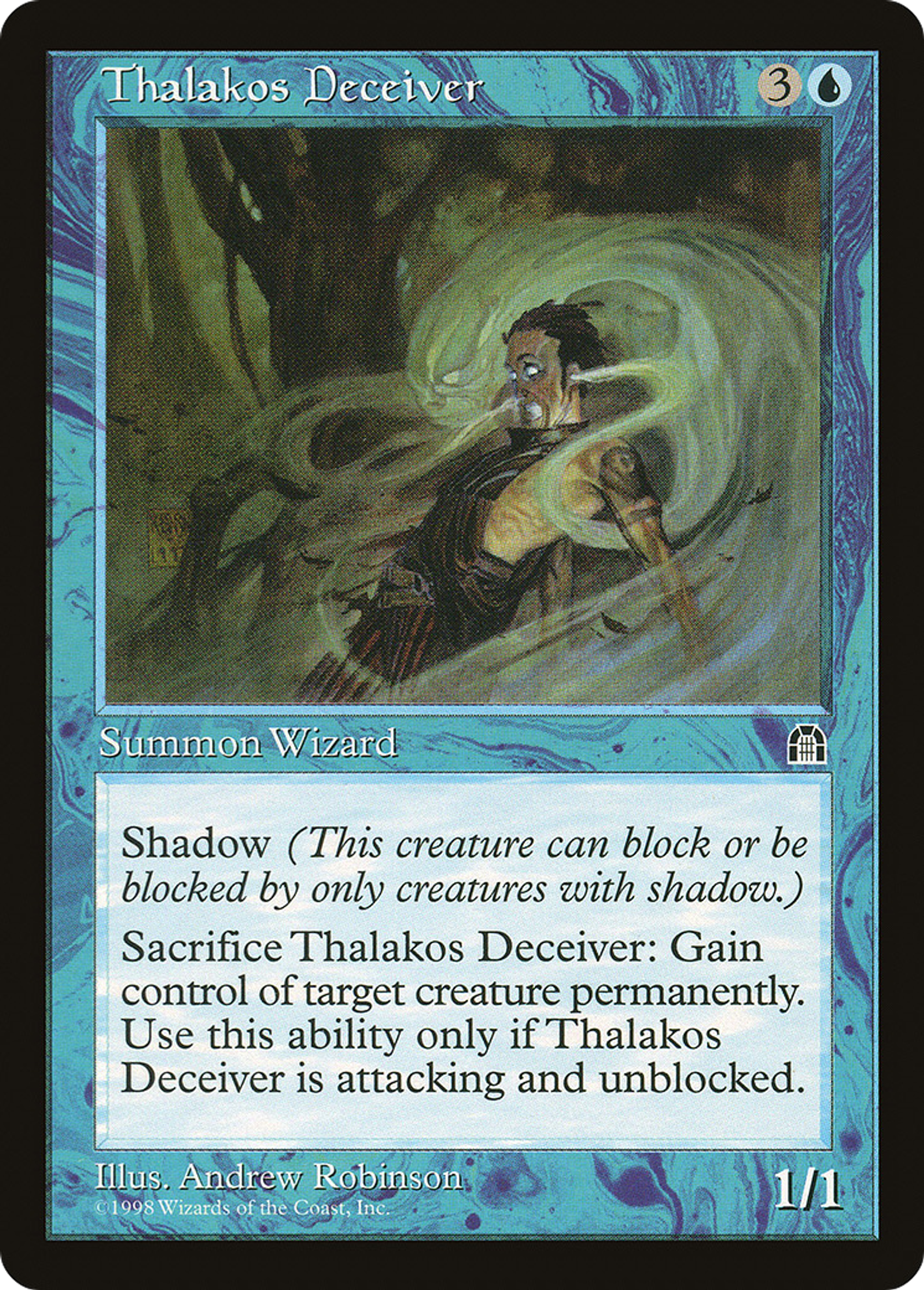 Thalakos déloyal — Stronghold — Magic: The Gathering