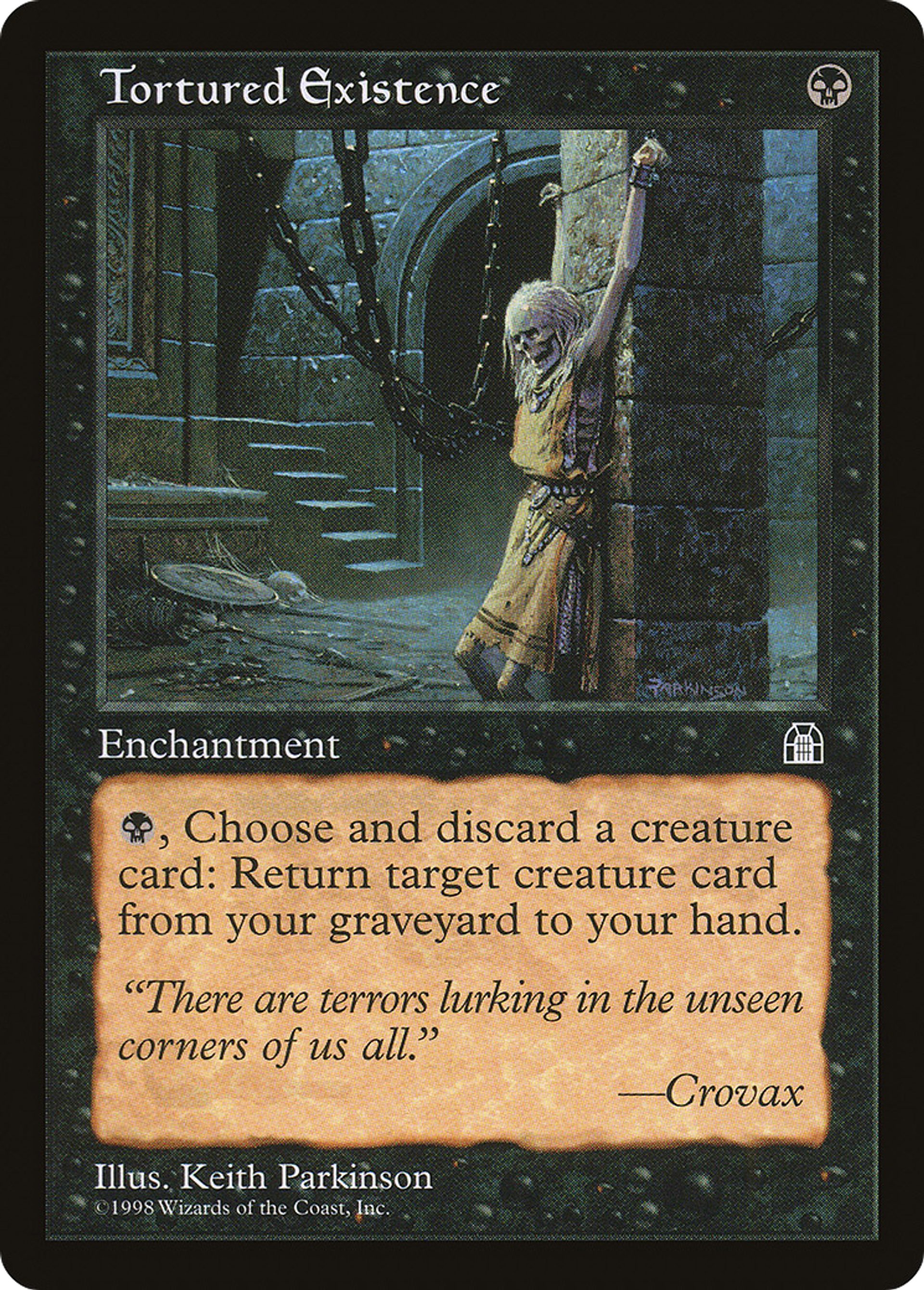 Existence torturée — Stronghold — Magic: The Gathering