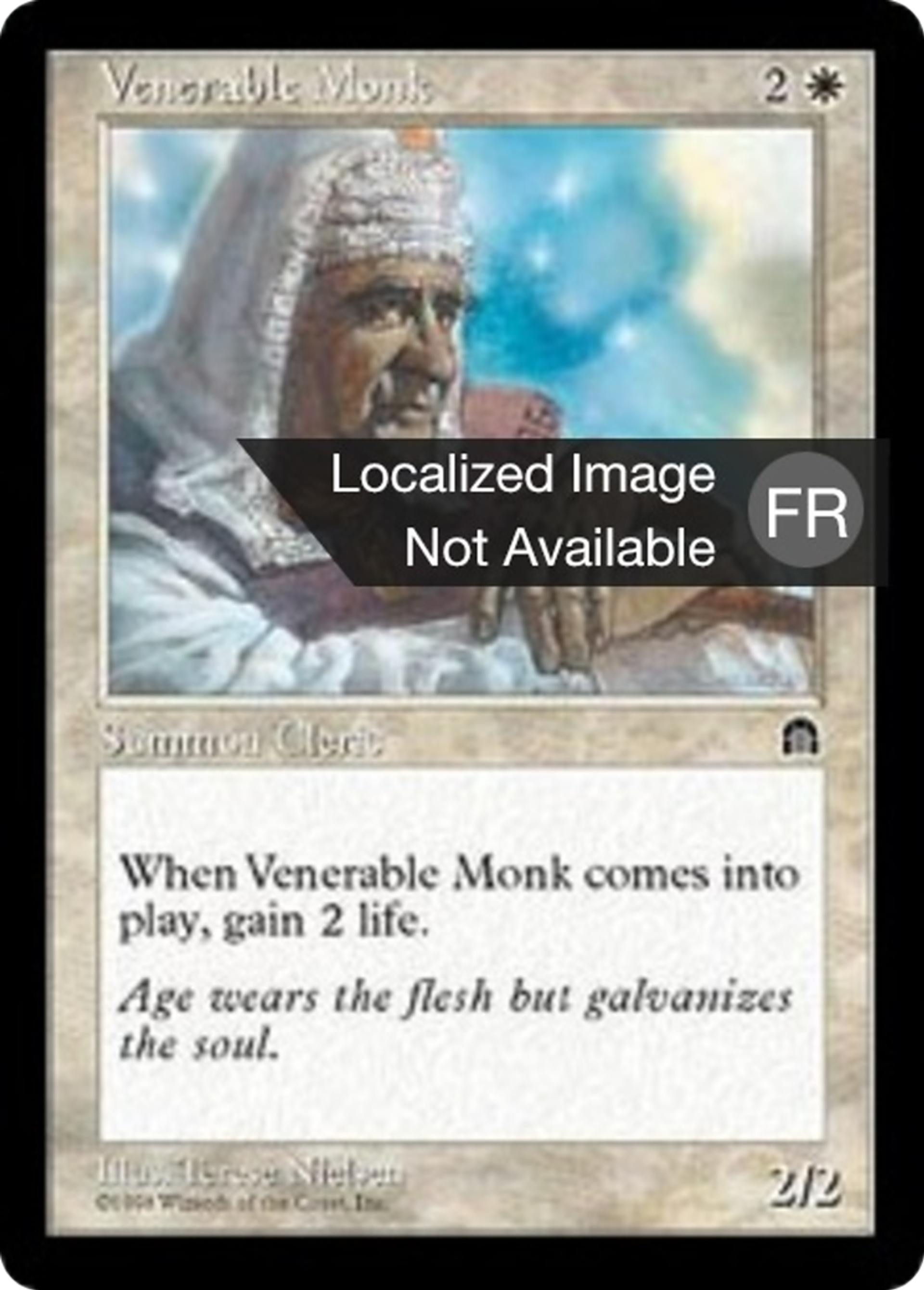 Moine vénérable — Stronghold — Magic: The Gathering
