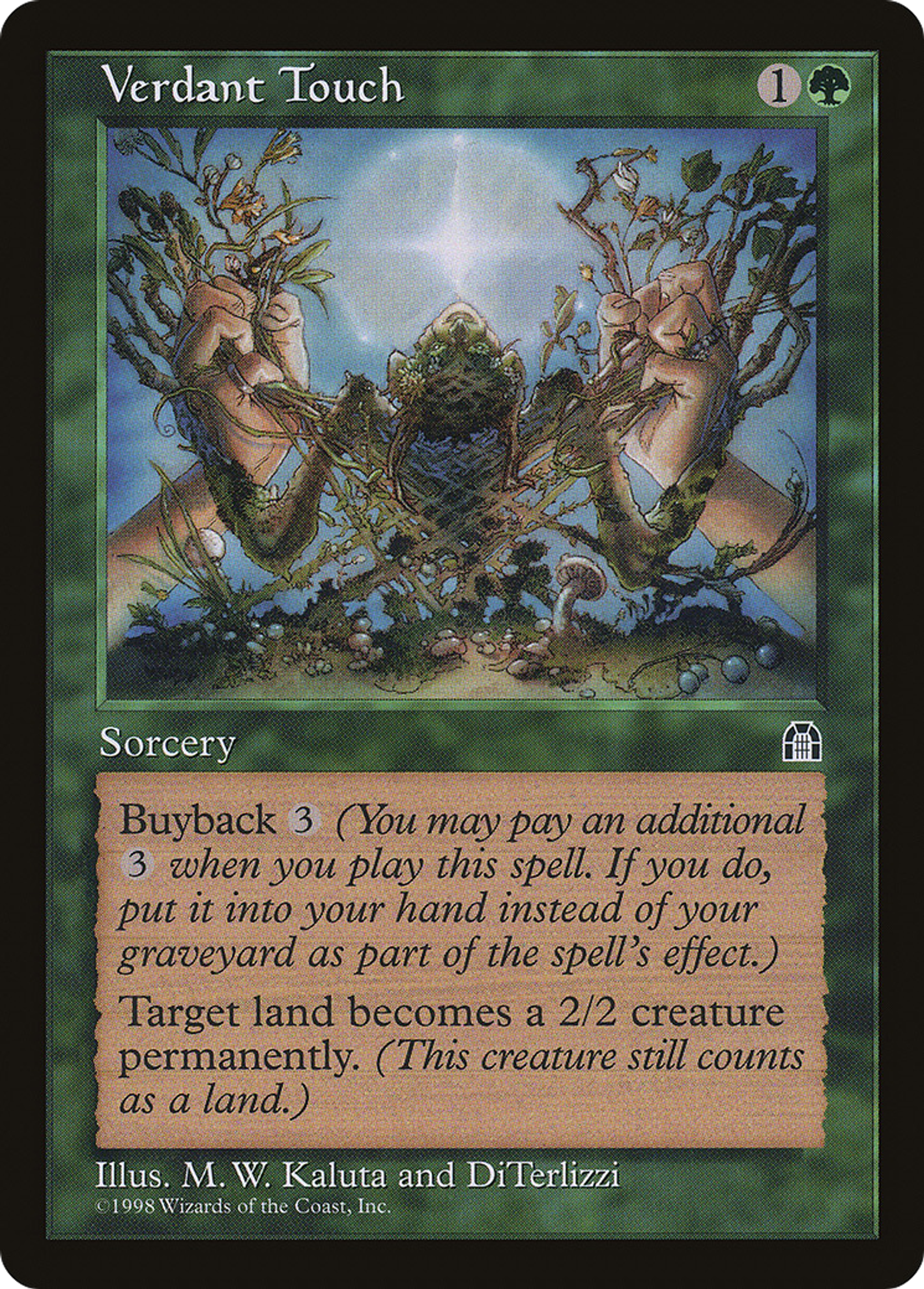 Toucher de verdoiement — Stronghold — Magic: The Gathering