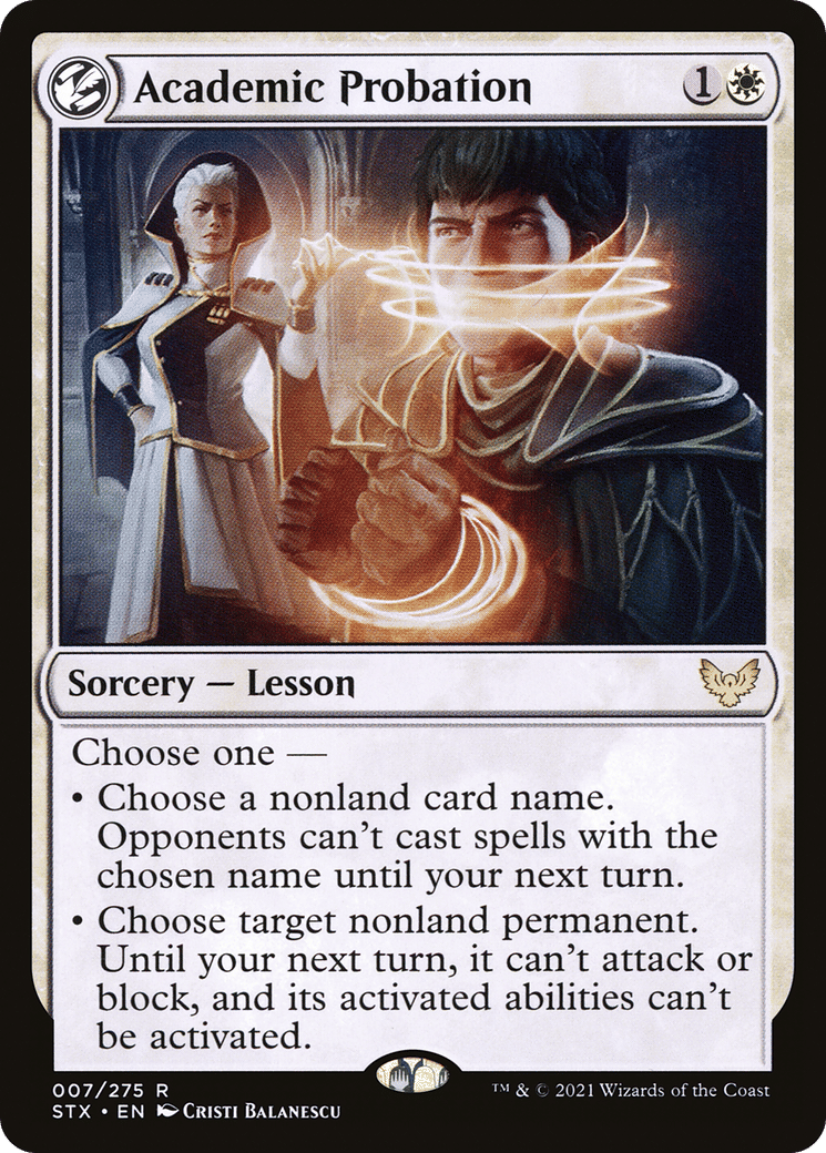 Academic Probation — Strixhaven: School of Mages — Magic: The Gathering
