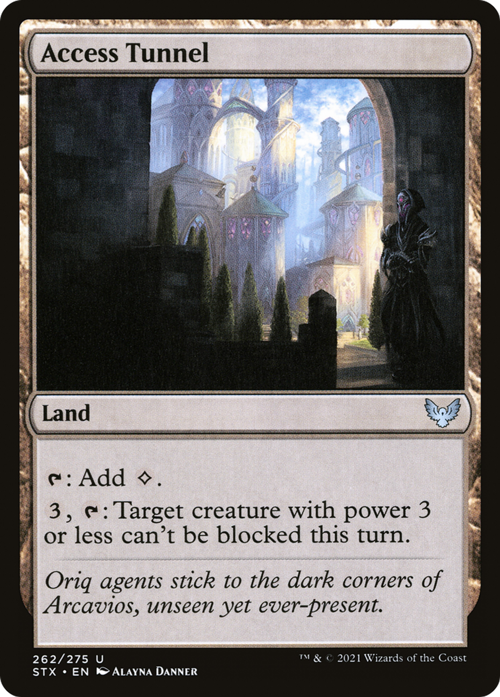 Access Tunnel — Strixhaven: School of Mages — Magic: The Gathering