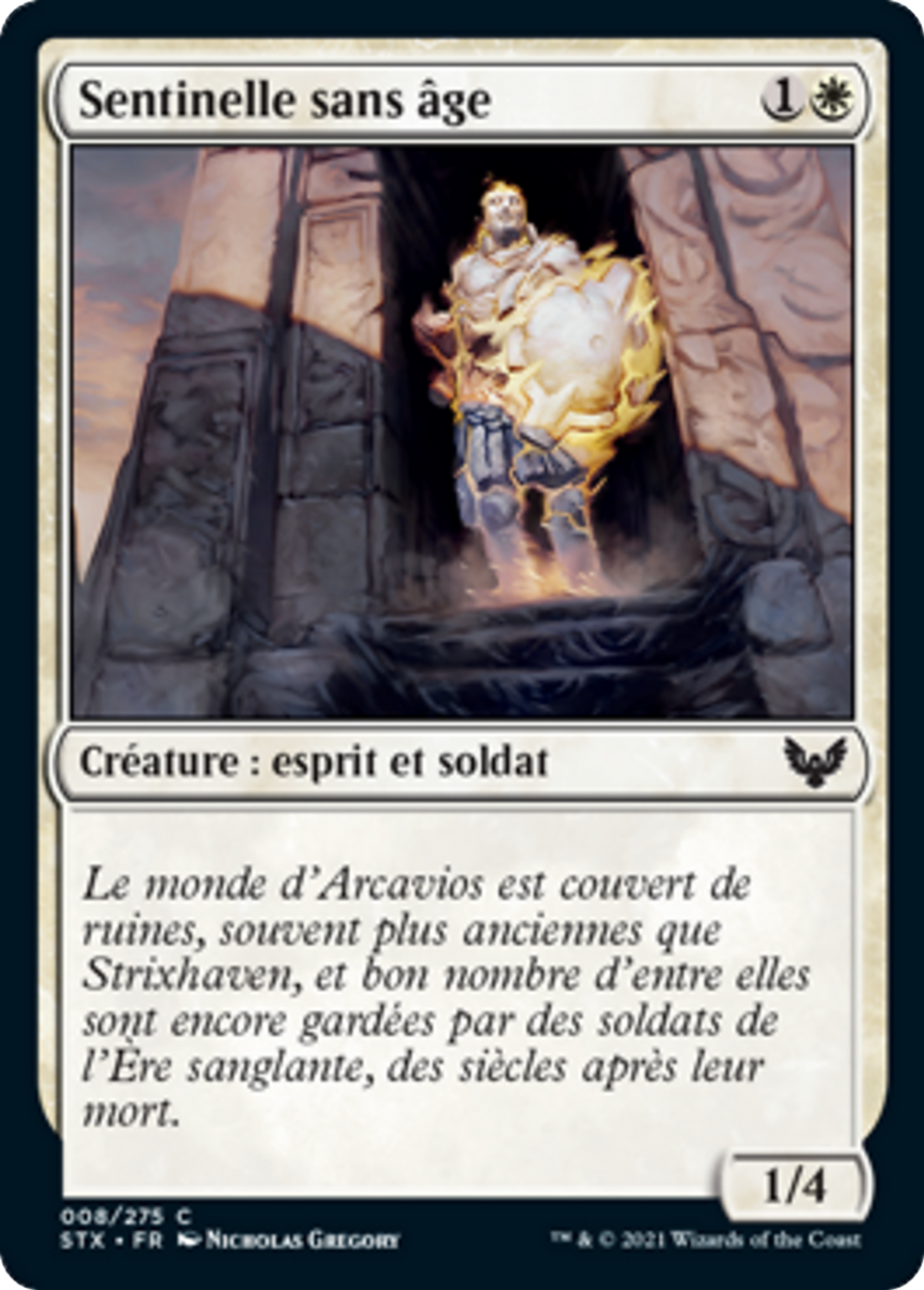 Sentinelle sans âge — Strixhaven: School of Mages — Magic: The Gathering