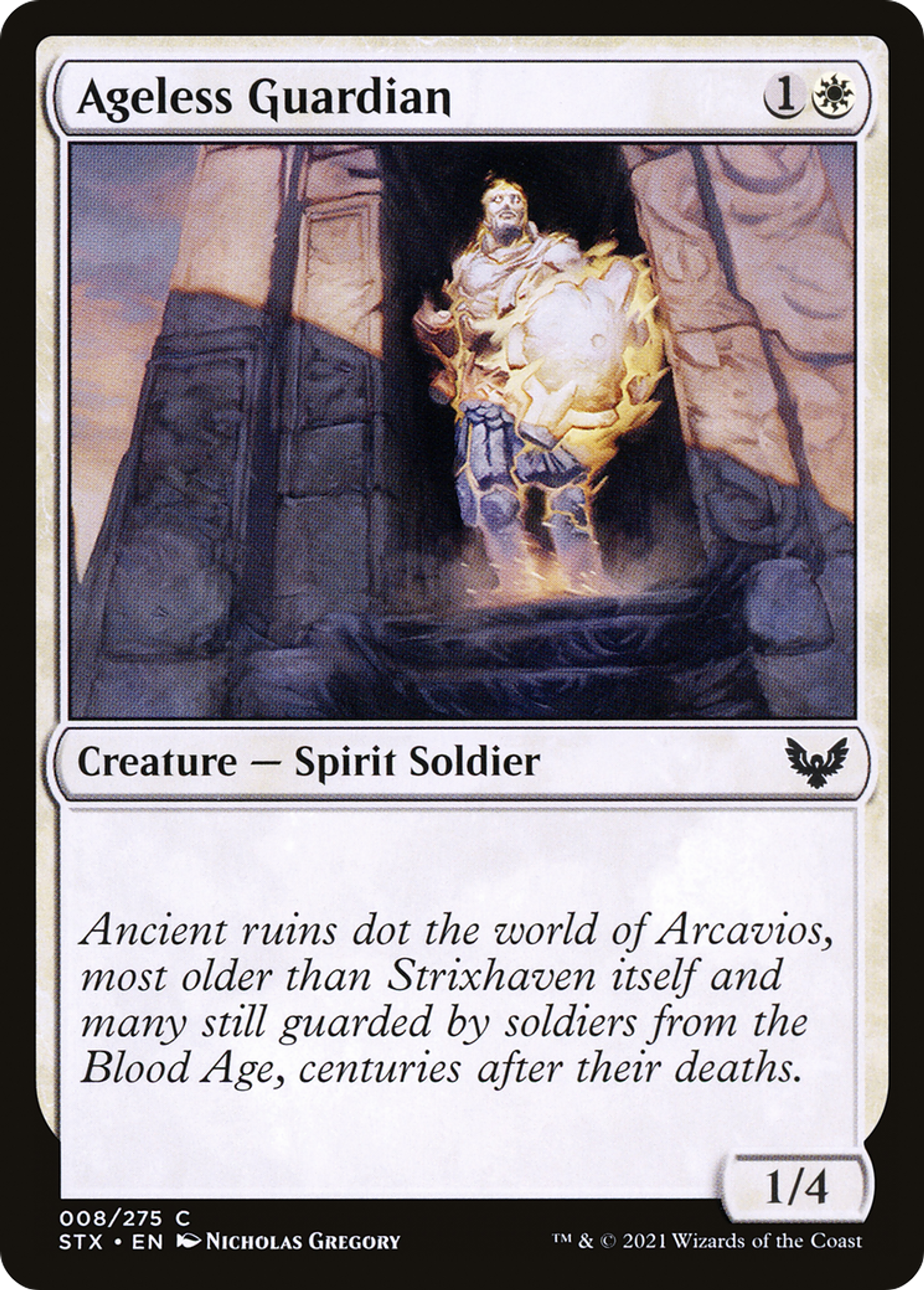 Ageless Guardian — Strixhaven: School of Mages — Magic: The Gathering