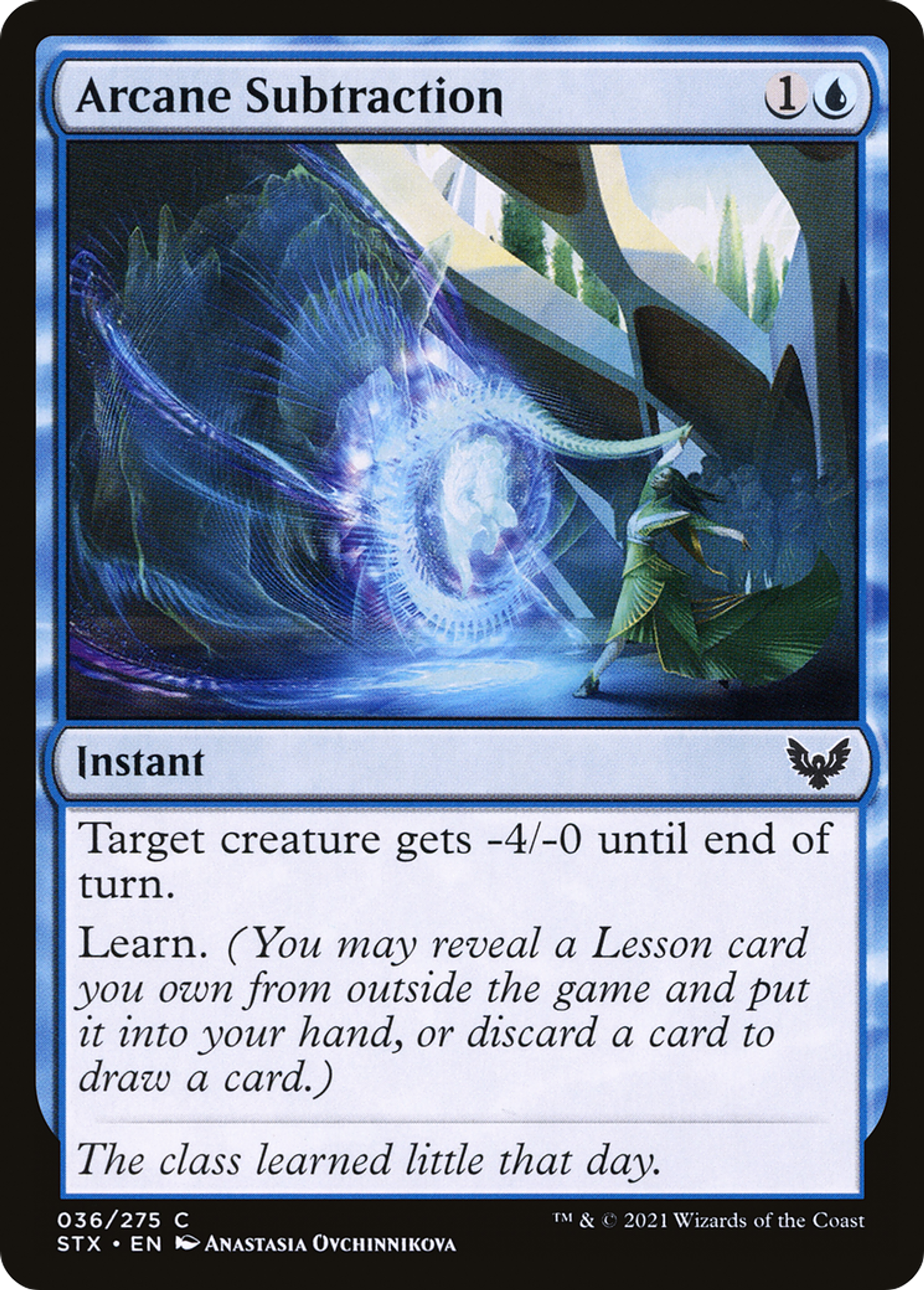 Arcane Subtraction — Strixhaven: School of Mages — Magic: The Gathering