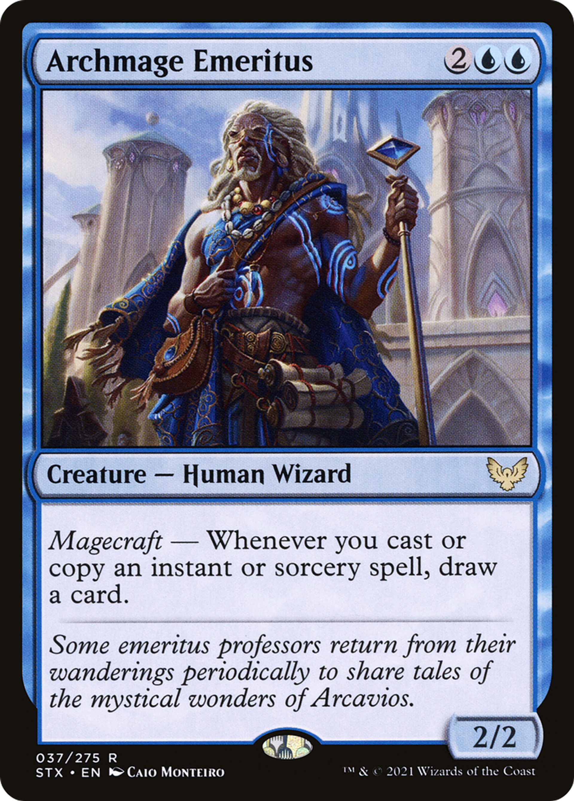 Archmage Emeritus — Strixhaven: School of Mages — Magic: The Gathering