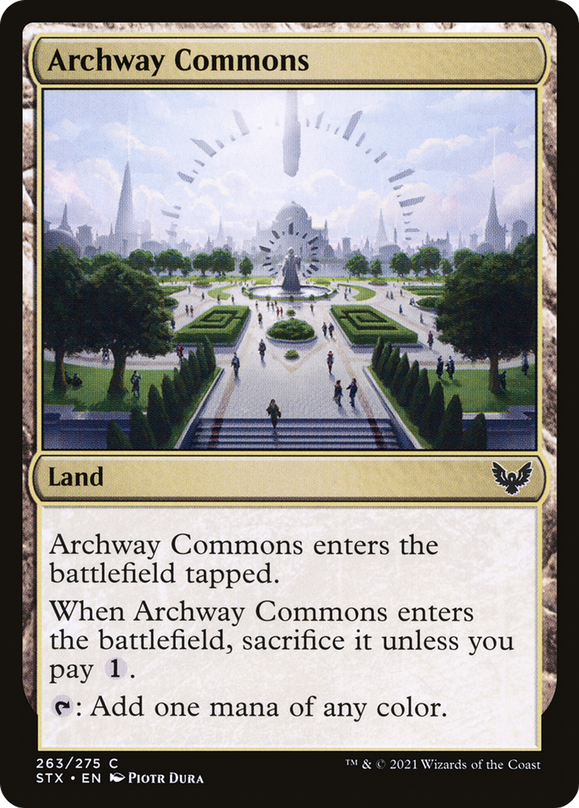 Archway Commons — Strixhaven: School of Mages — Magic: The Gathering