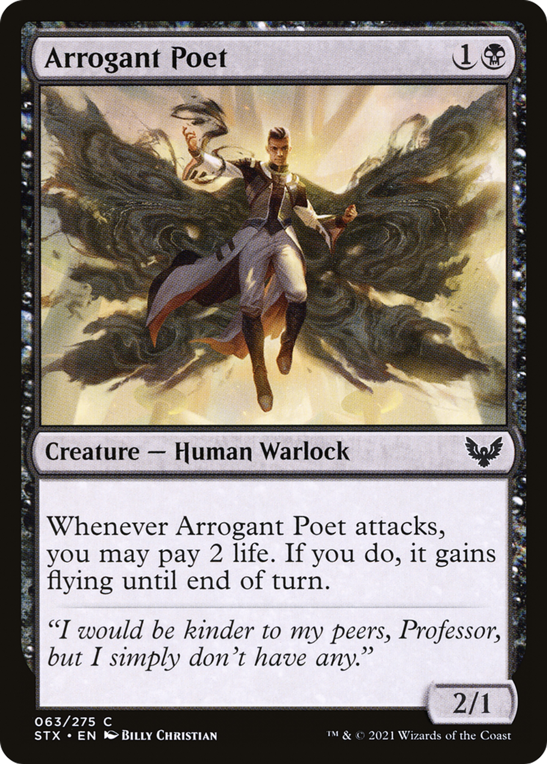 Arrogant Poet — Strixhaven: School of Mages — Magic: The Gathering