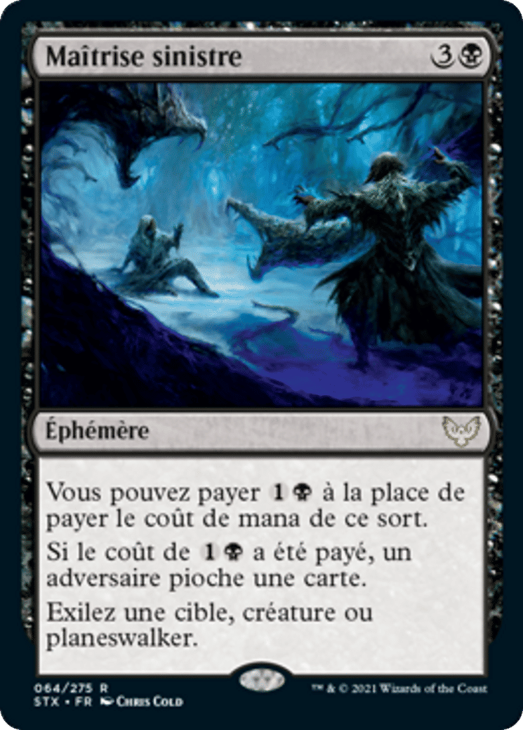 Maîtrise sinistre — Strixhaven: School of Mages — Magic: The Gathering