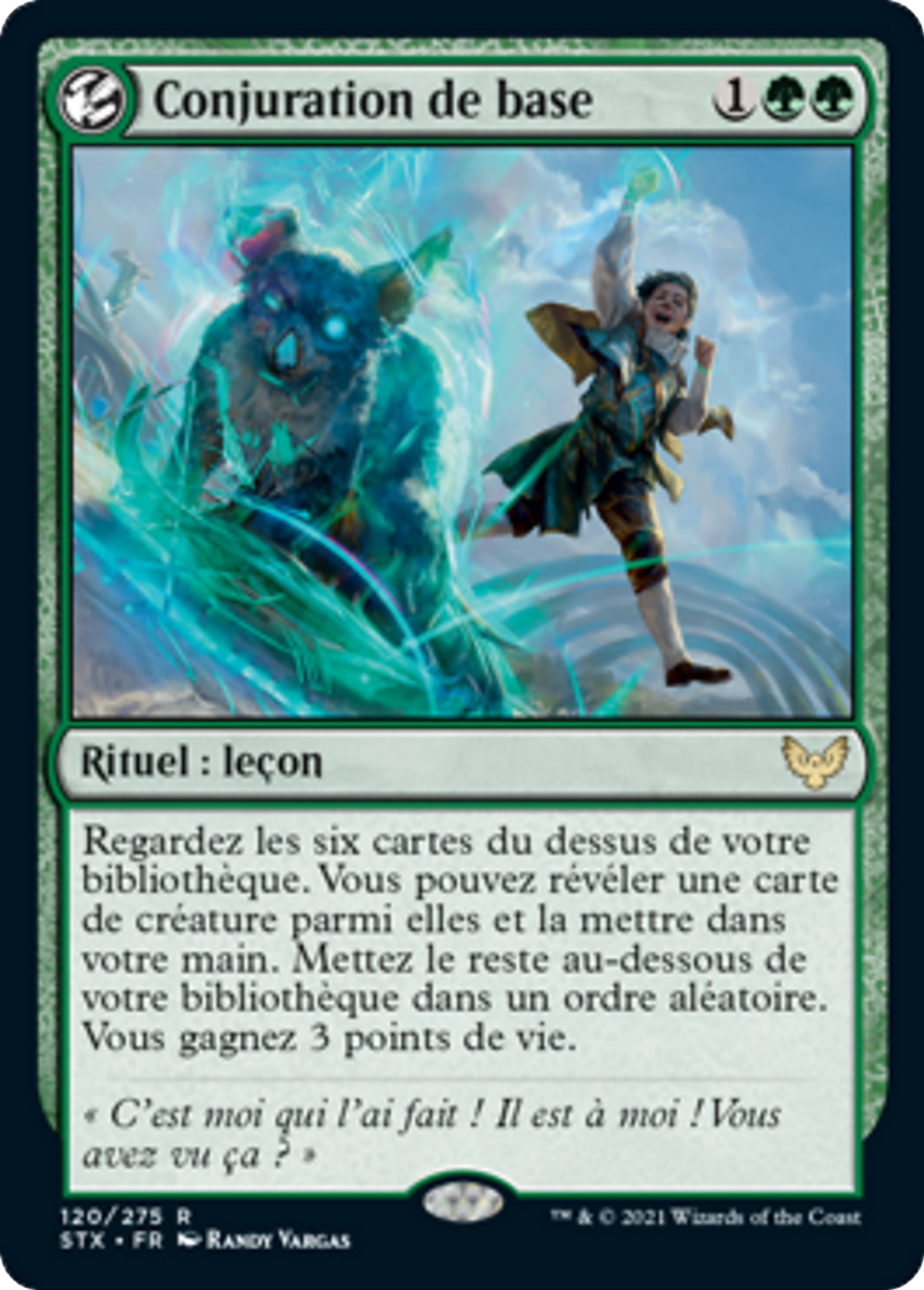 Conjuration de base — Strixhaven: School of Mages — Magic: The Gathering