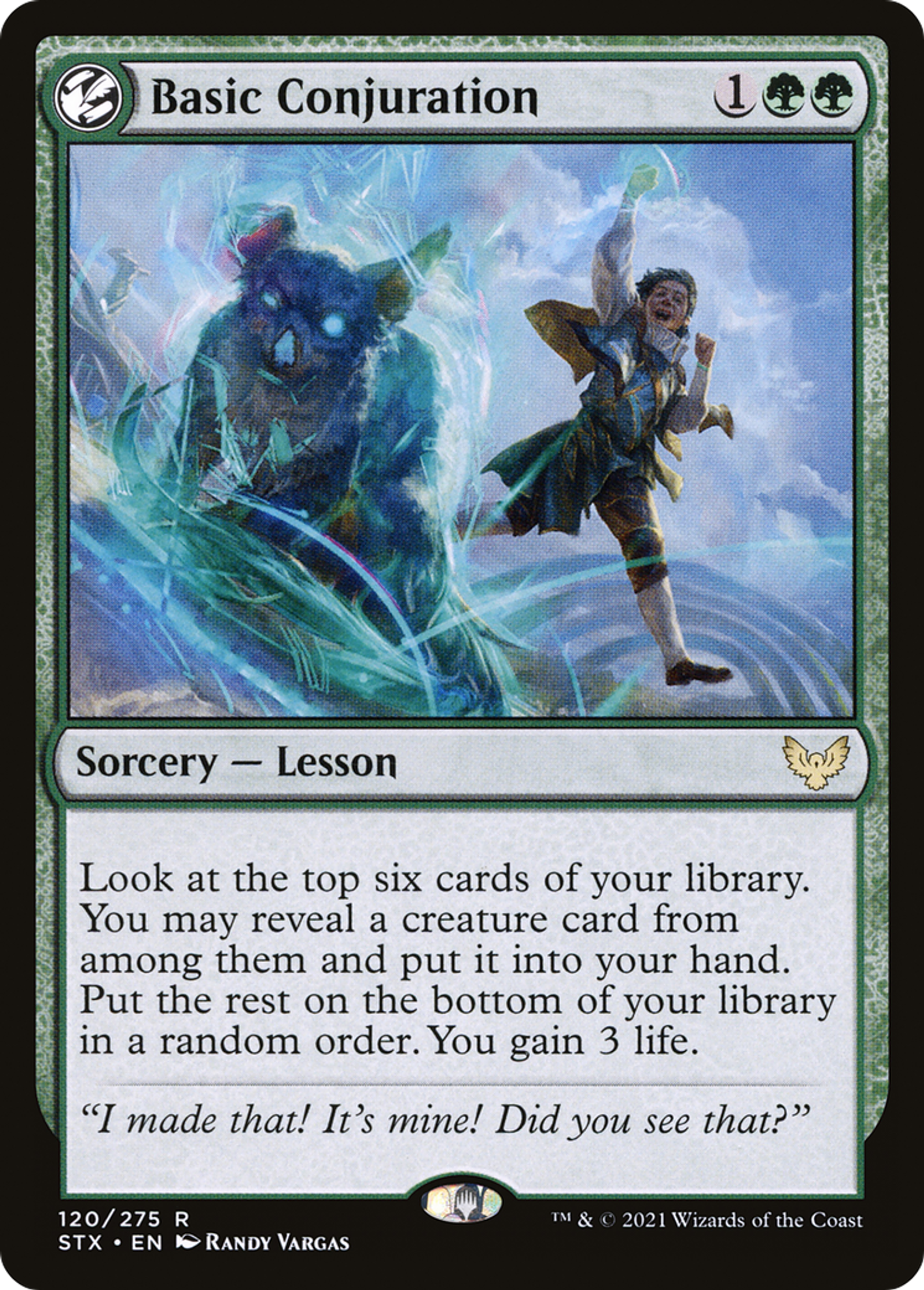Basic Conjuration — Strixhaven: School of Mages — Magic: The Gathering