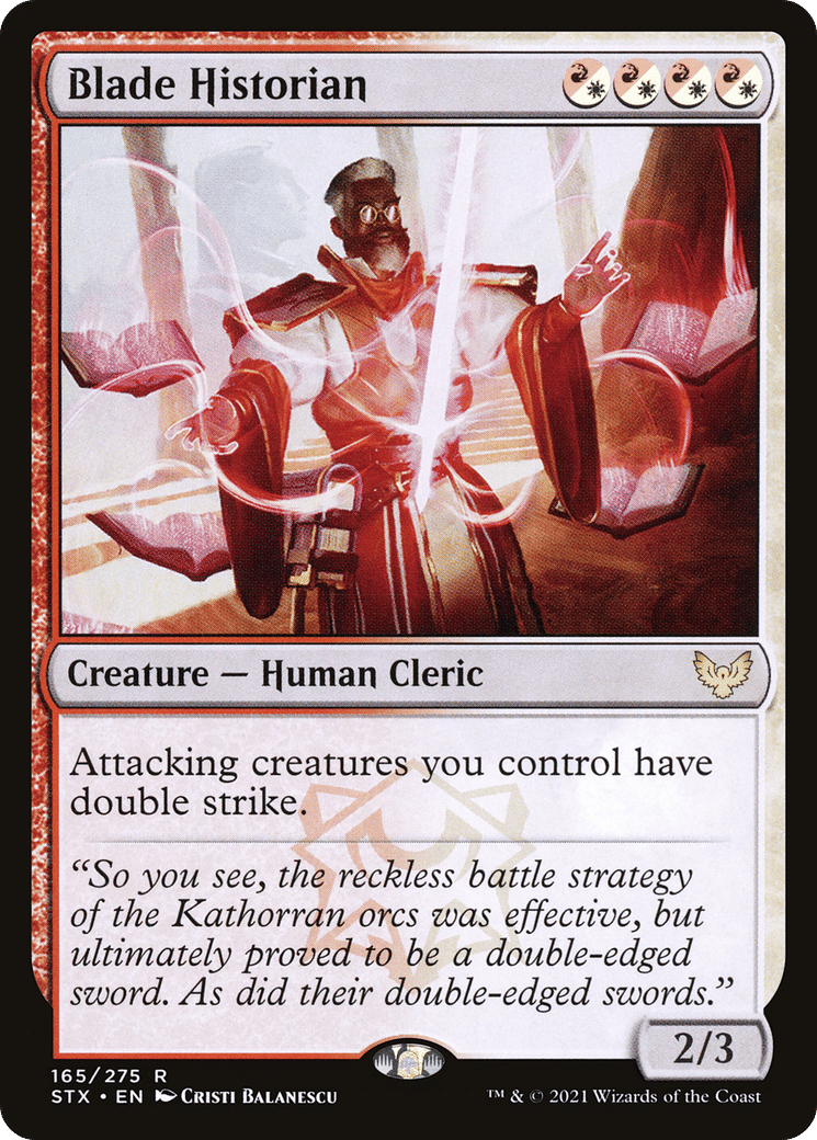 Blade Historian — Strixhaven: School of Mages — Magic: The Gathering