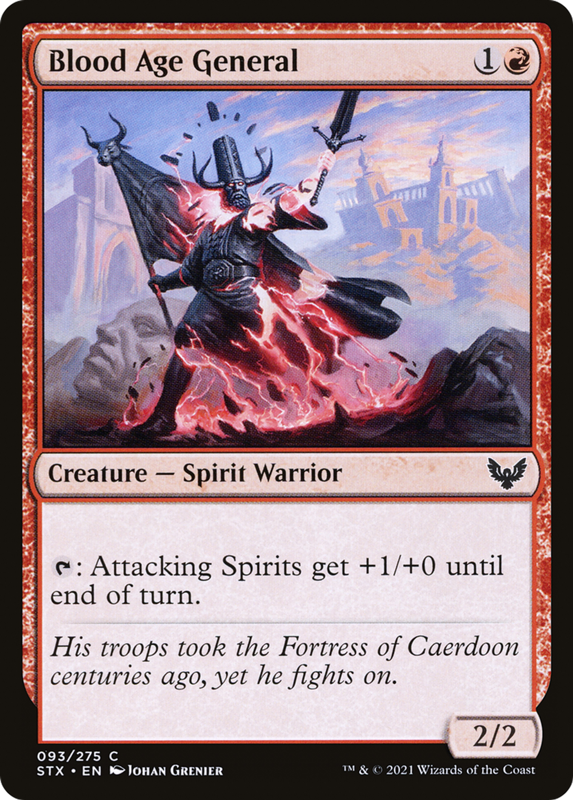 Blood Age General — Strixhaven: School of Mages — Magic: The Gathering