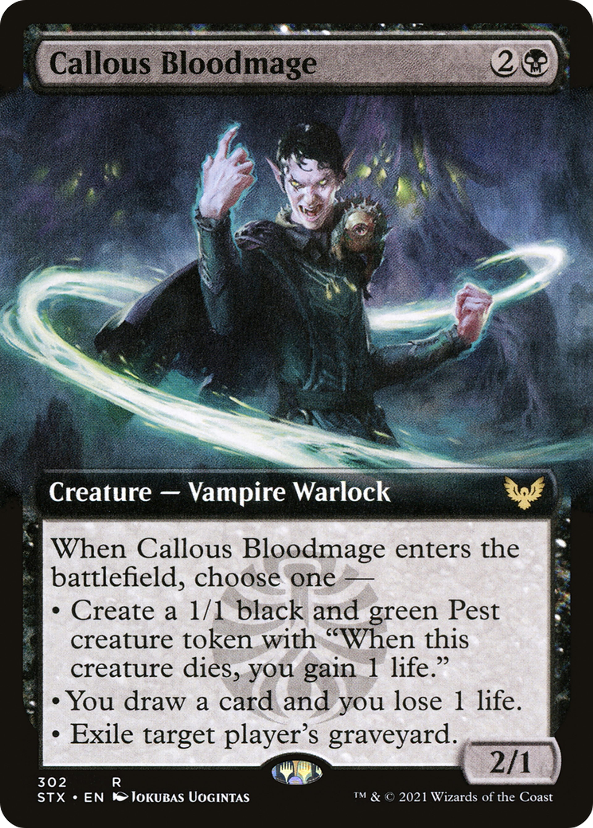 Callous Bloodmage — Strixhaven: School of Mages — Magic: The Gathering