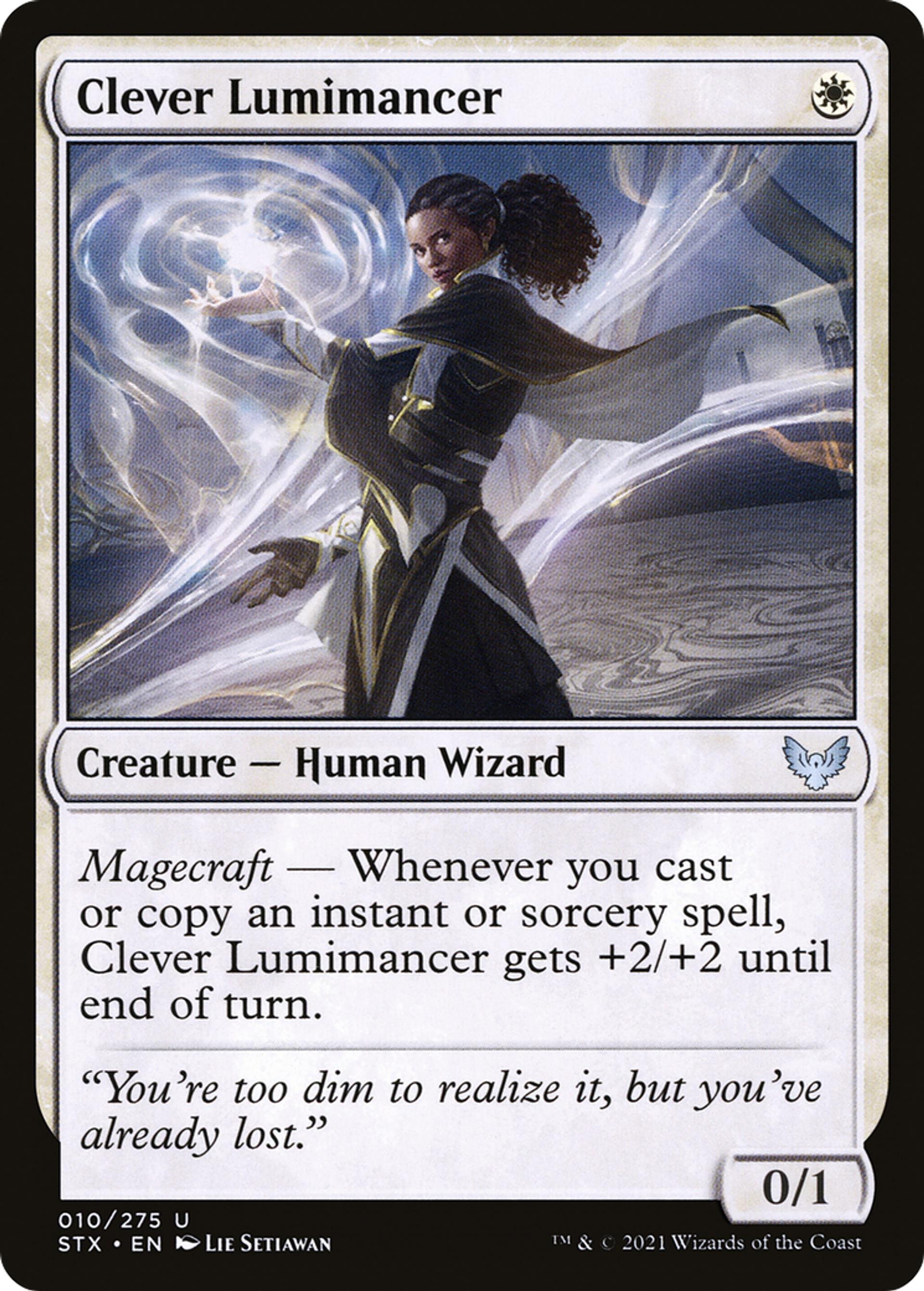 Clever Lumimancer — Strixhaven: School of Mages — Magic: The Gathering