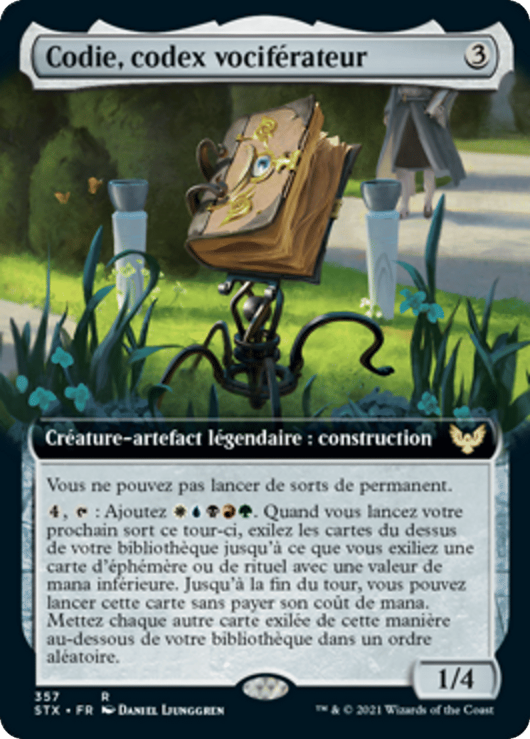 Codie, codex vociférateur — Strixhaven: School of Mages — Magic: The Gathering