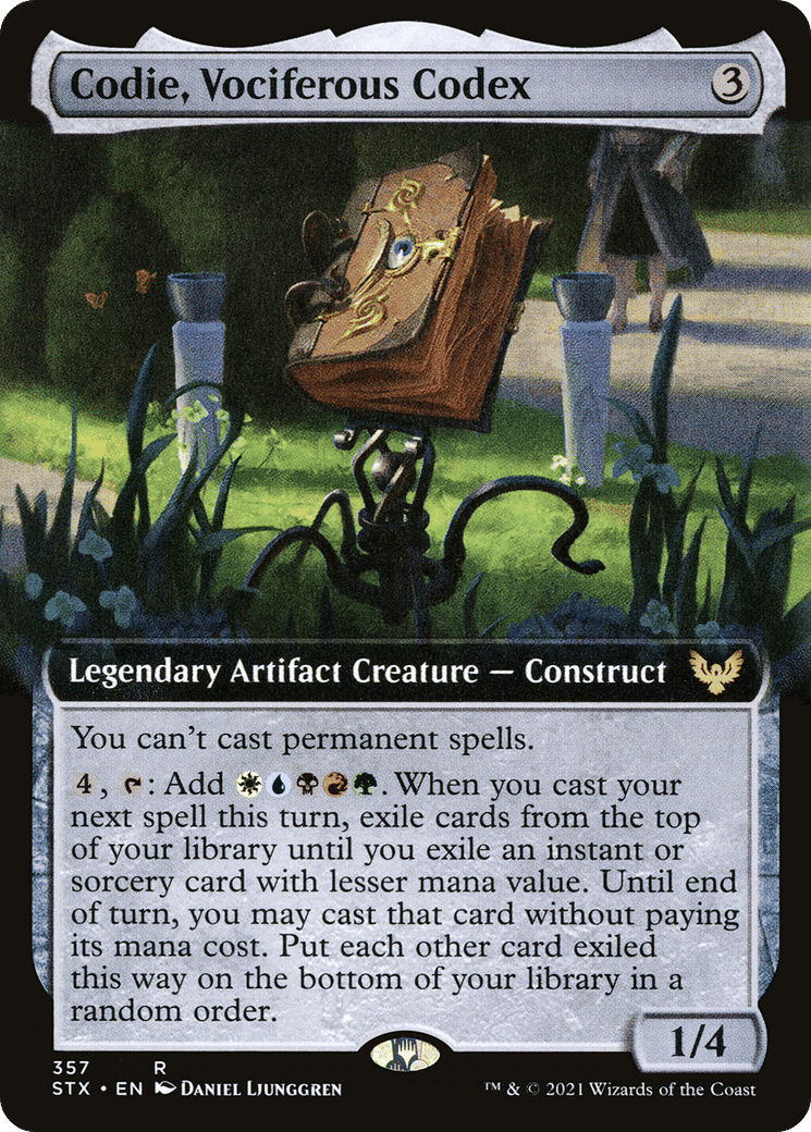 Codie, Vociferous Codex — Strixhaven: School of Mages — Magic: The Gathering
