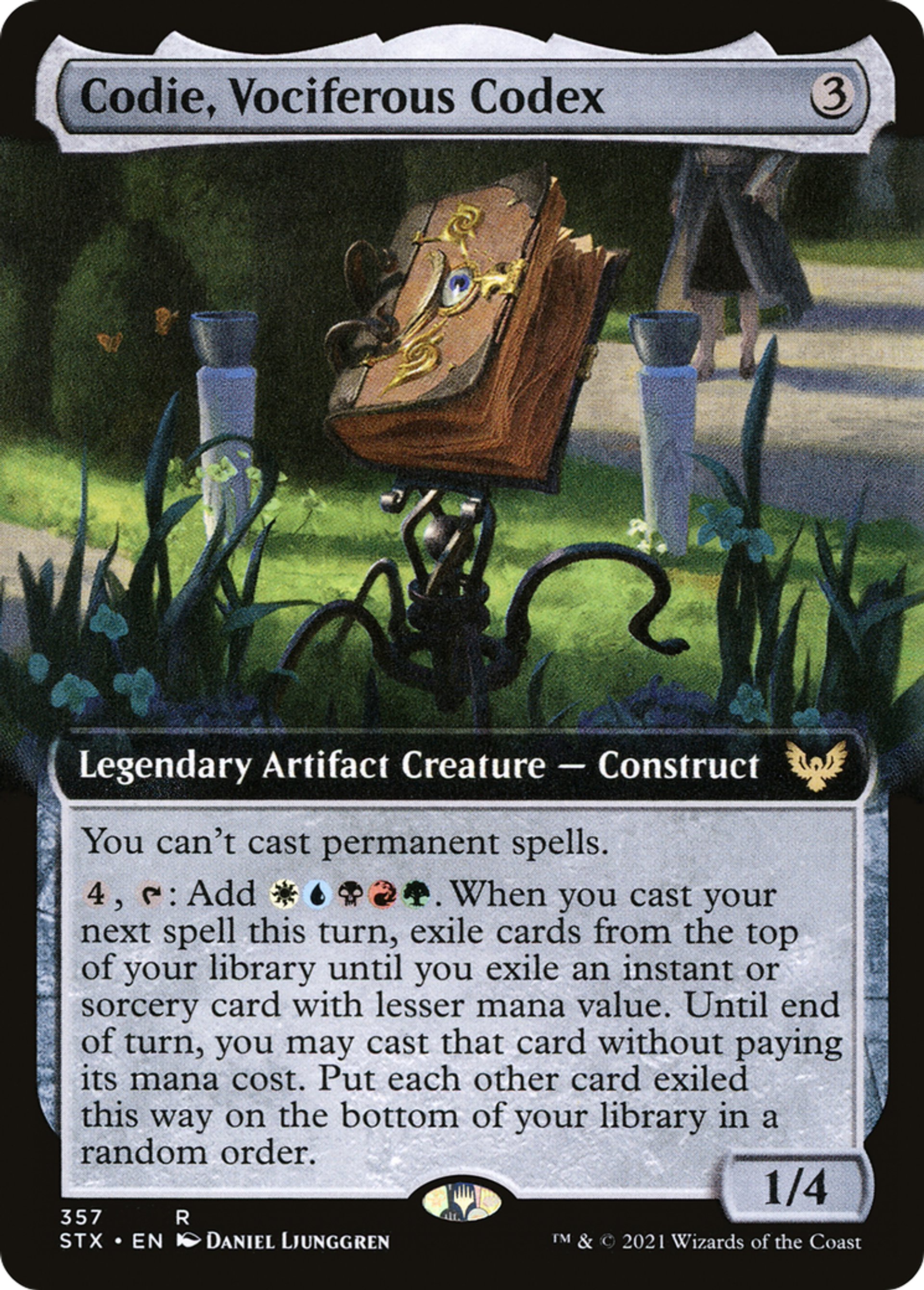 Codie, Vociferous Codex — Strixhaven: School of Mages — Magic: The Gathering