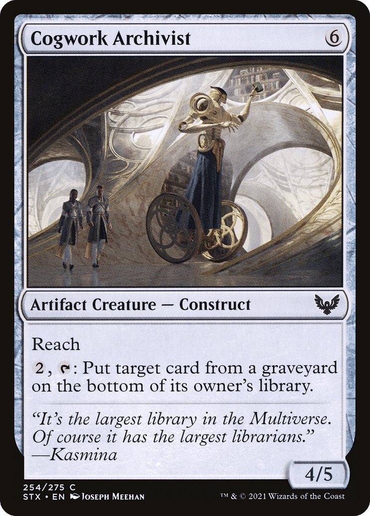 Cogwork Archivist — Strixhaven: School of Mages — Magic: The Gathering