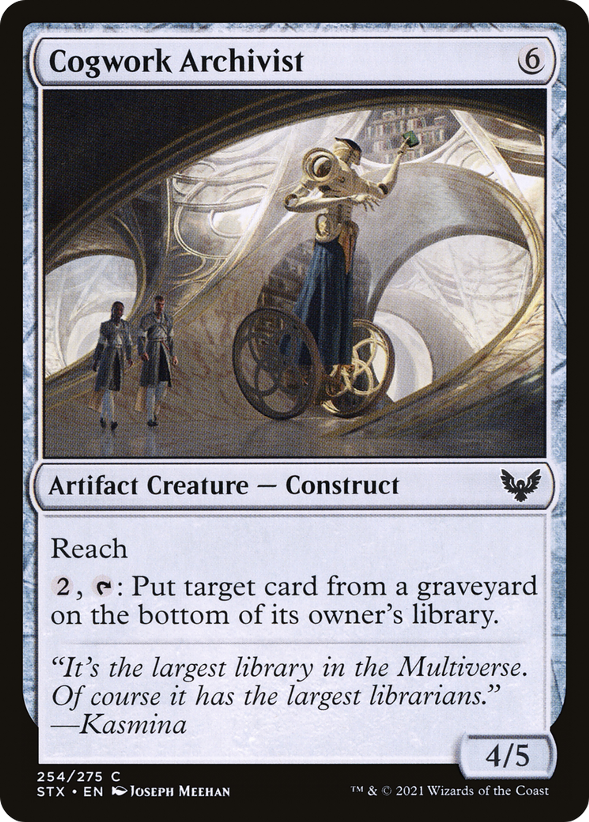Cogwork Archivist — Strixhaven: School of Mages — Magic: The Gathering