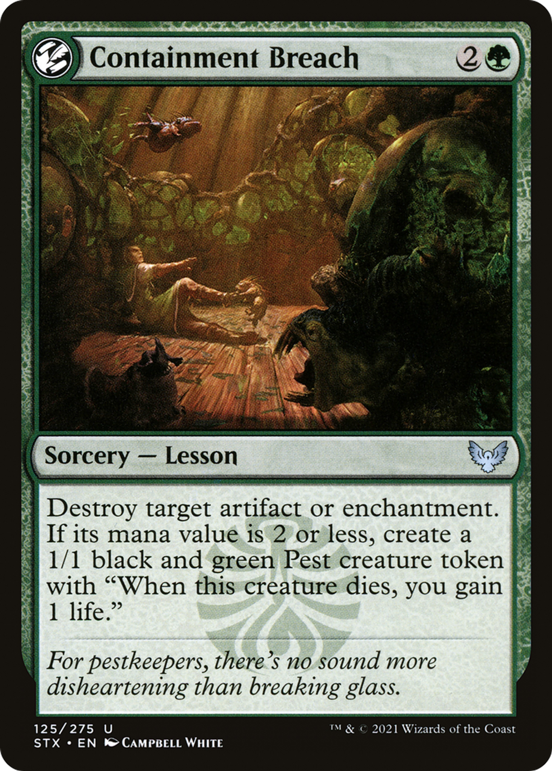 Containment Breach — Strixhaven: School of Mages — Magic: The Gathering