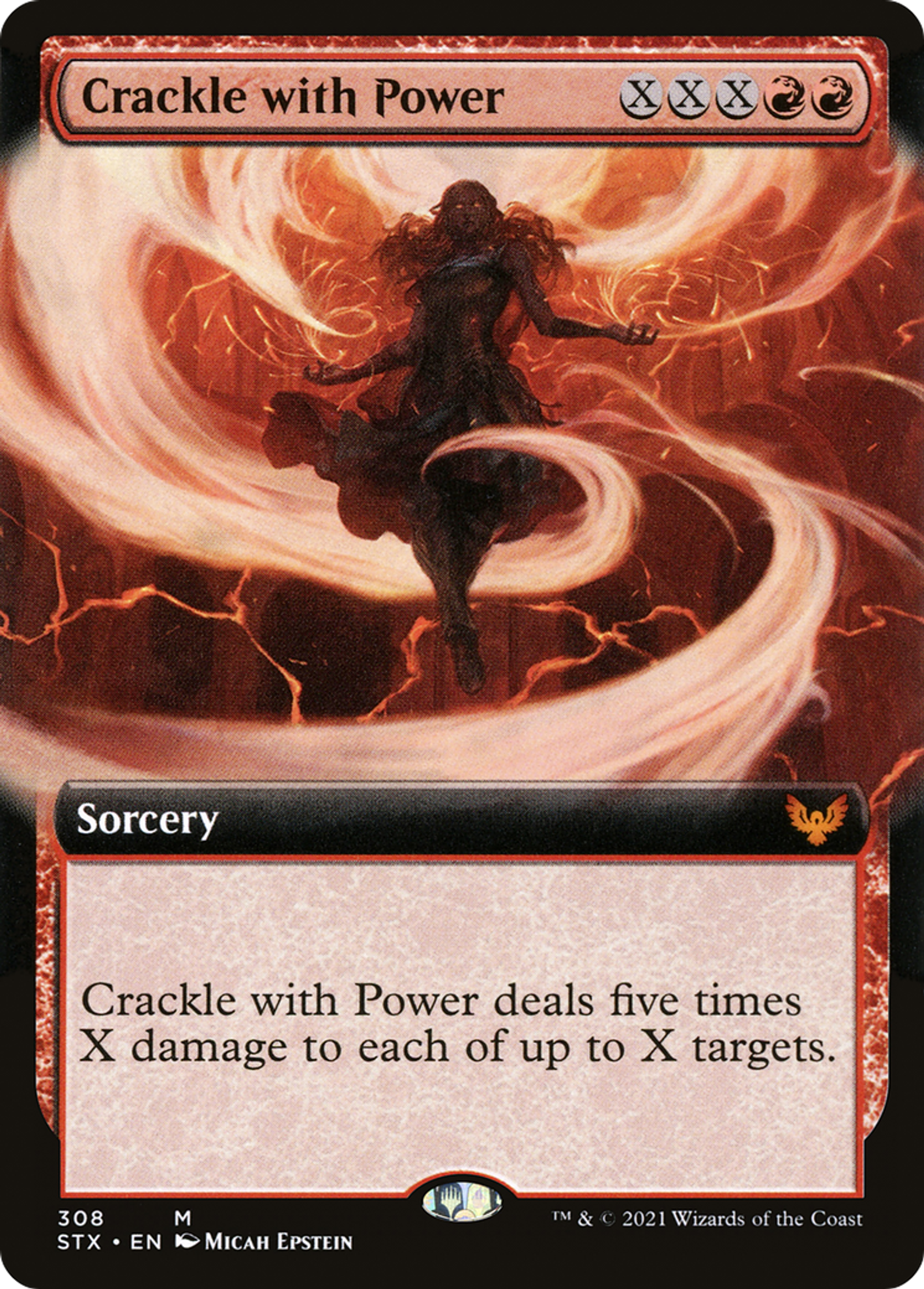 Crackle with Power — Strixhaven: School of Mages — Magic: The Gathering