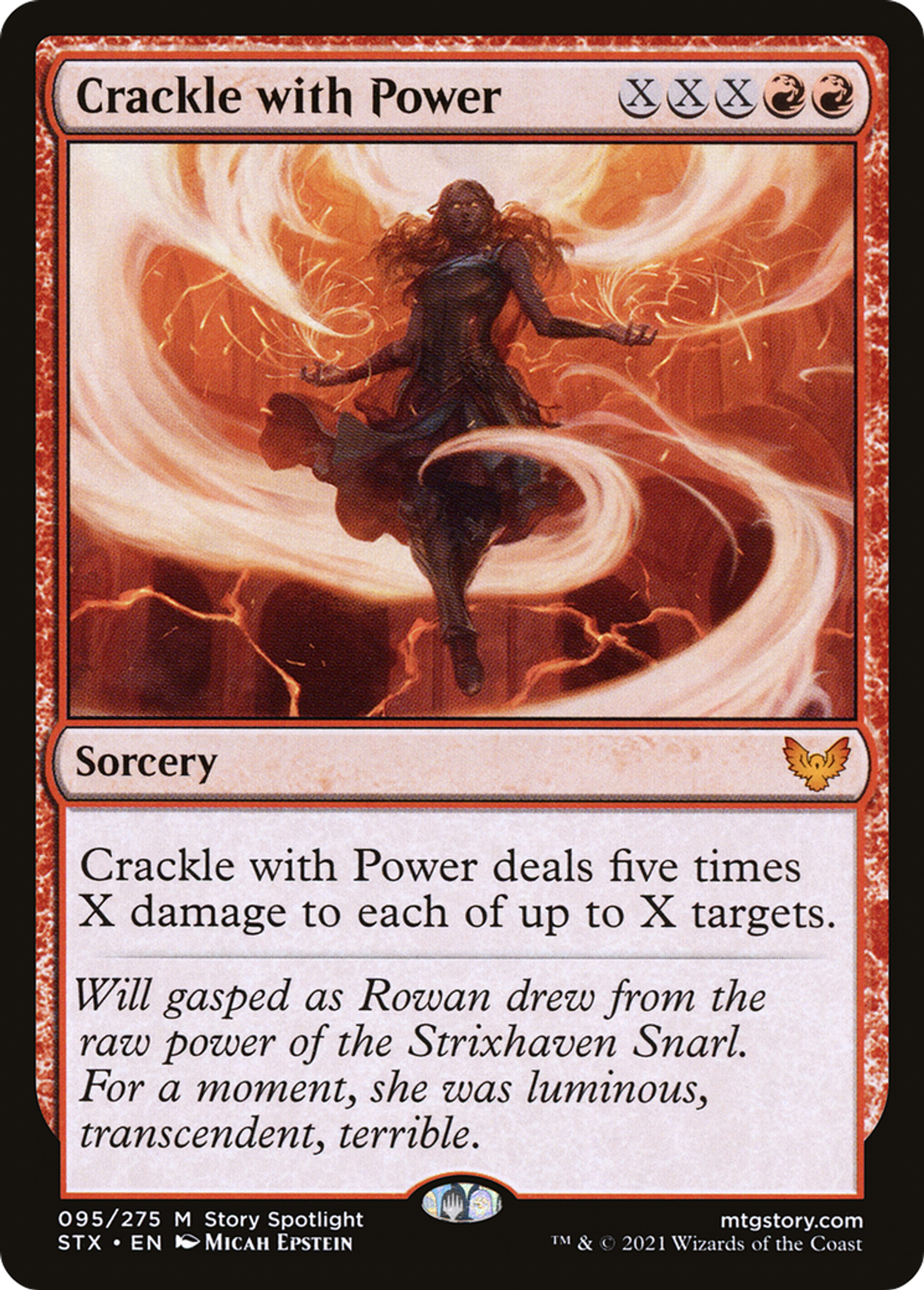Crackle with Power — Strixhaven: School of Mages — Magic: The Gathering