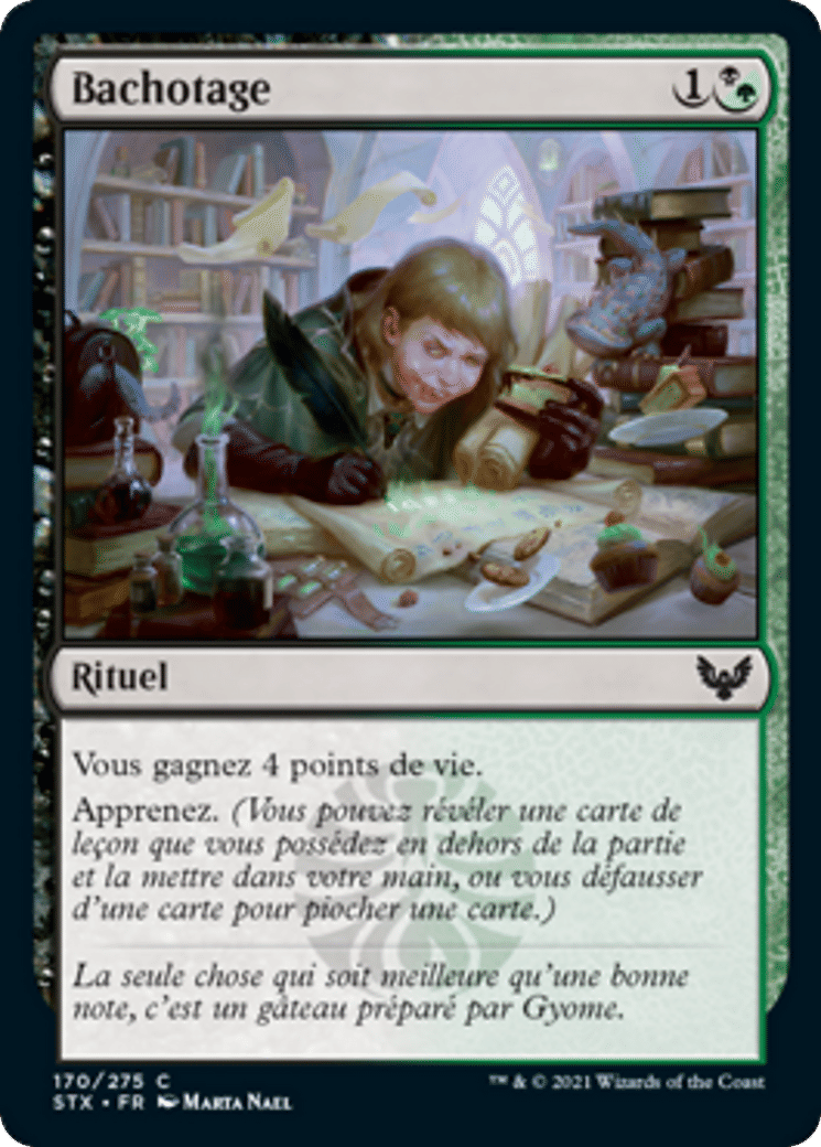 Bachotage — Strixhaven: School of Mages — Magic: The Gathering