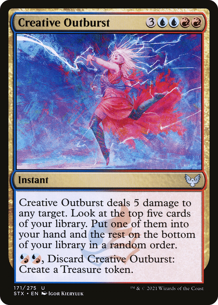 Creative Outburst — Strixhaven: School of Mages — Magic: The Gathering