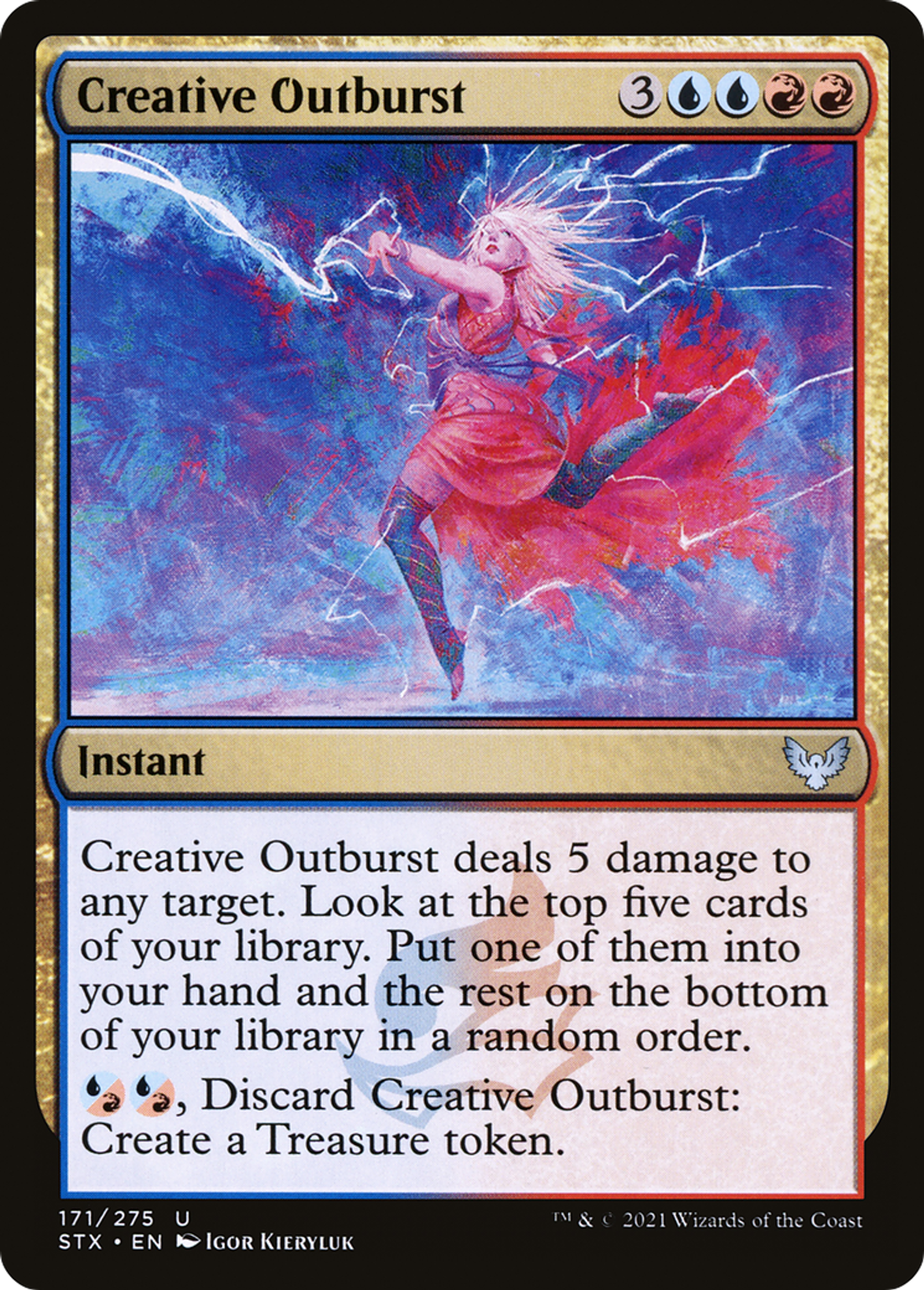 Creative Outburst — Strixhaven: School of Mages — Magic: The Gathering