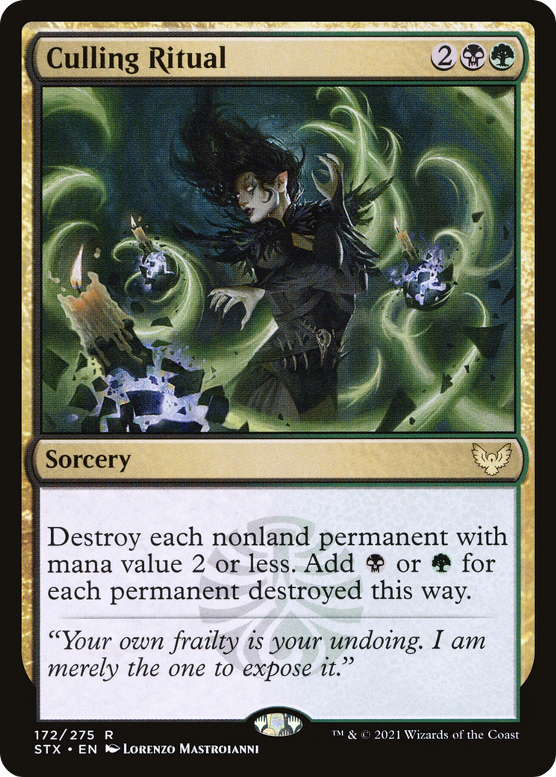 Culling Ritual — Strixhaven: School of Mages — Magic: The Gathering