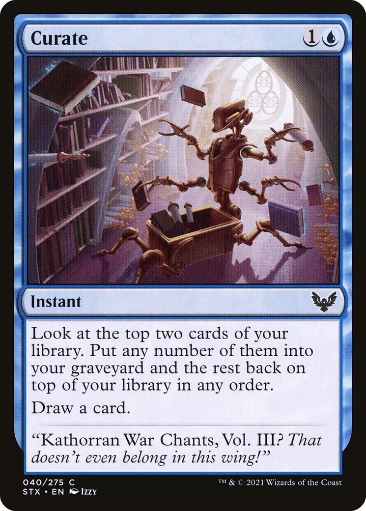 Curate — Strixhaven: School of Mages — Magic: The Gathering