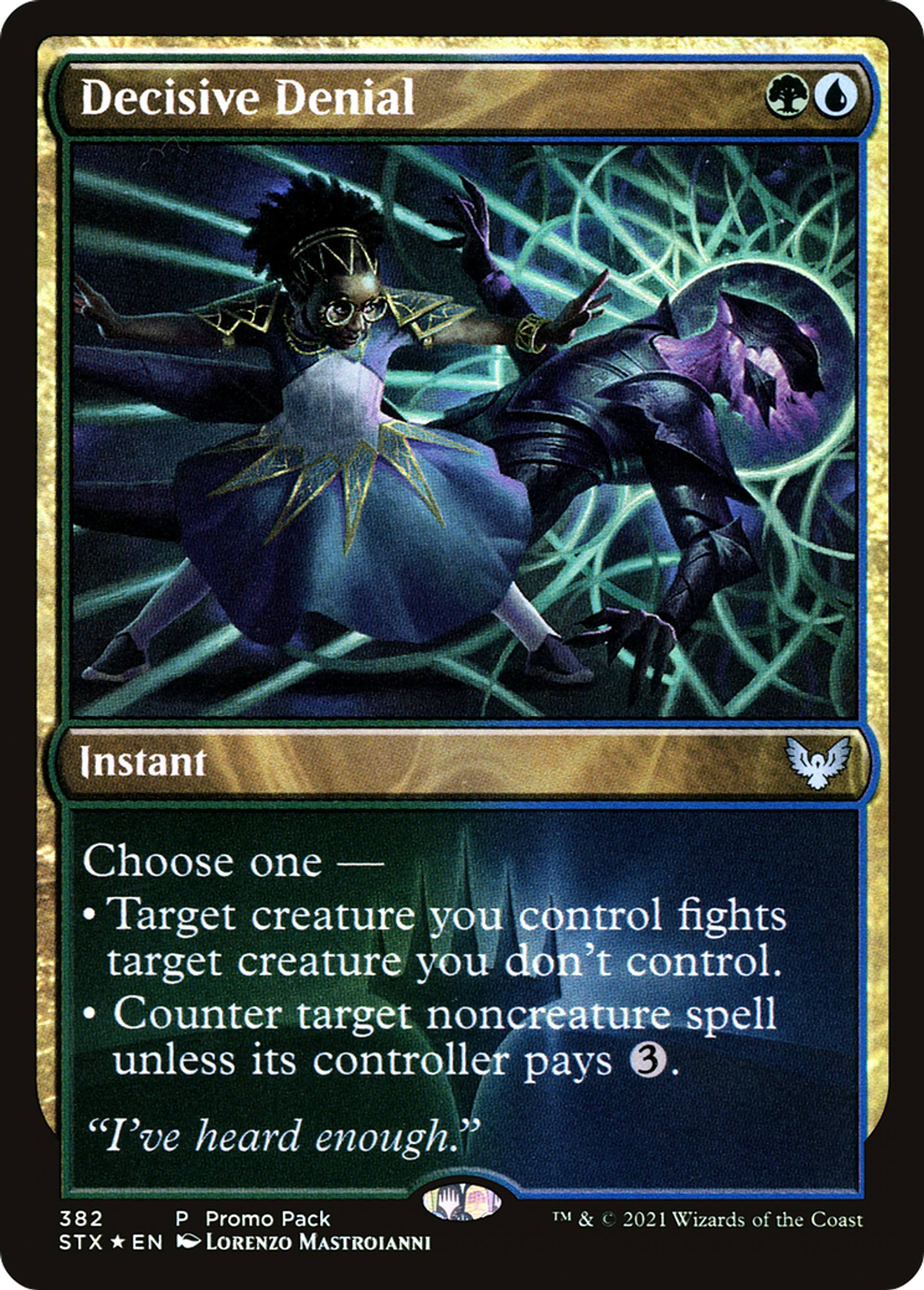 Decisive Denial — Strixhaven: School of Mages — Magic: The Gathering