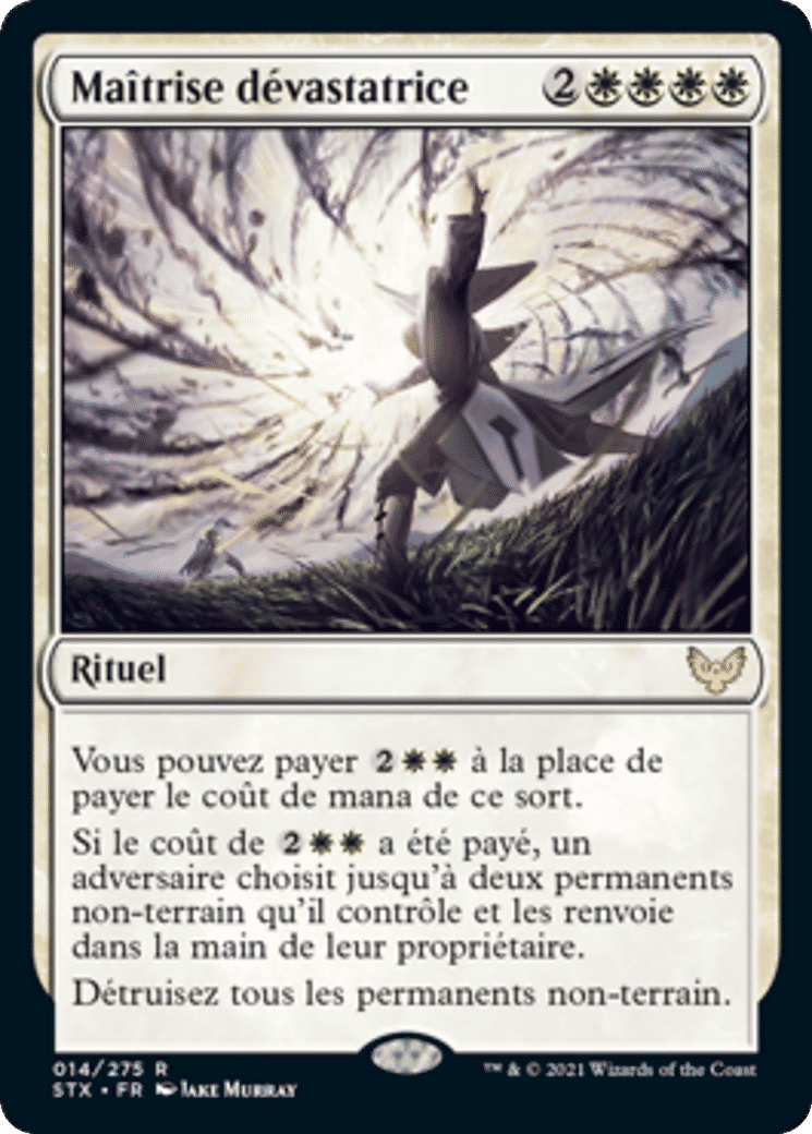 Maîtrise dévastatrice — Strixhaven: School of Mages — Magic: The Gathering