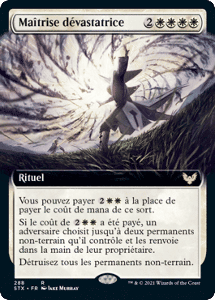 Maîtrise dévastatrice — Strixhaven: School of Mages — Magic: The Gathering