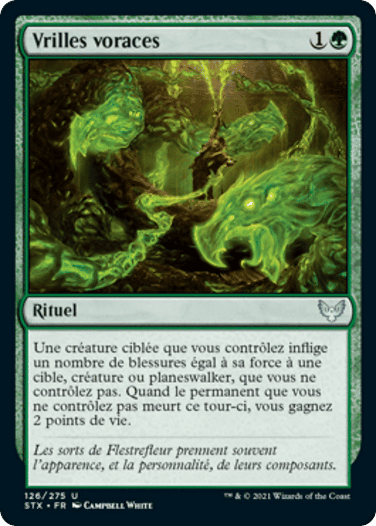 Vrilles voraces — Strixhaven: School of Mages — Magic: The Gathering