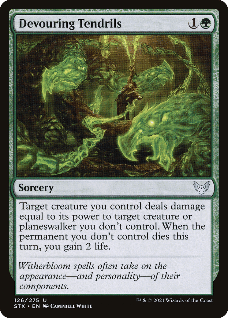 Devouring Tendrils — Strixhaven: School of Mages — Magic: The Gathering