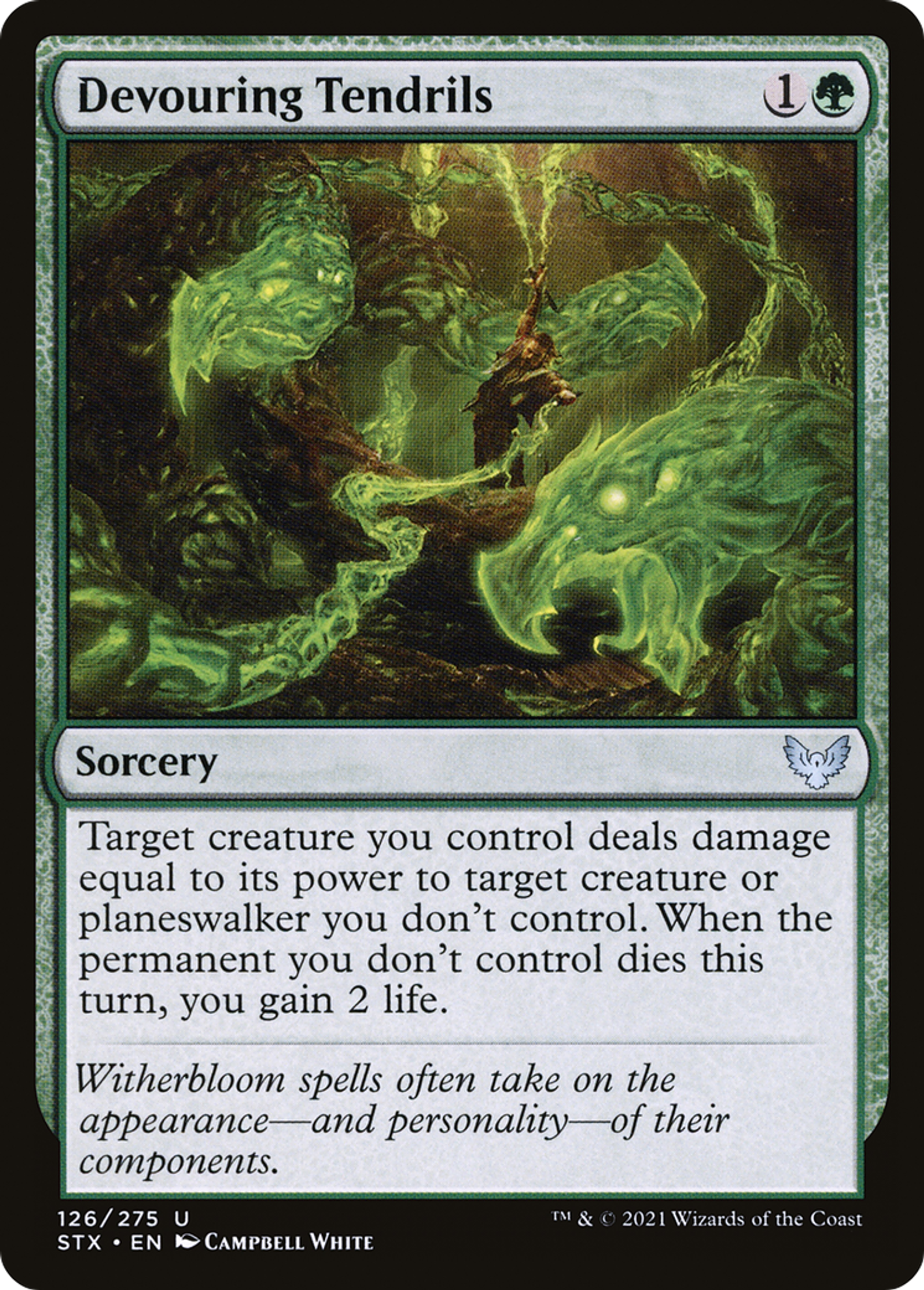 Devouring Tendrils — Strixhaven: School of Mages — Magic: The Gathering