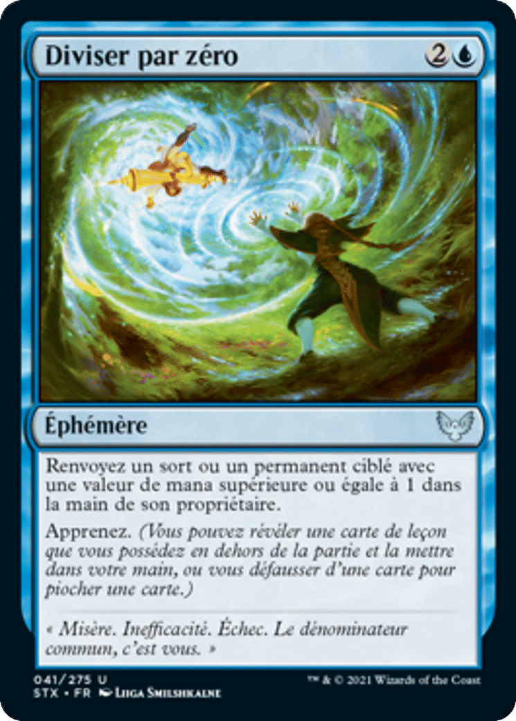 Diviser par zéro — Strixhaven: School of Mages — Magic: The Gathering