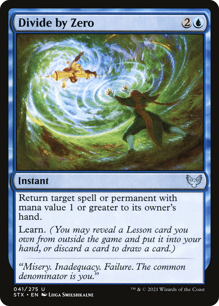 Divide by Zero — Strixhaven: School of Mages — Magic: The Gathering