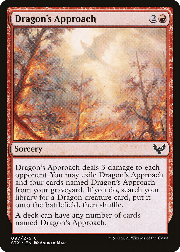 Dragon's Approach — Strixhaven: School of Mages — Magic: The Gathering