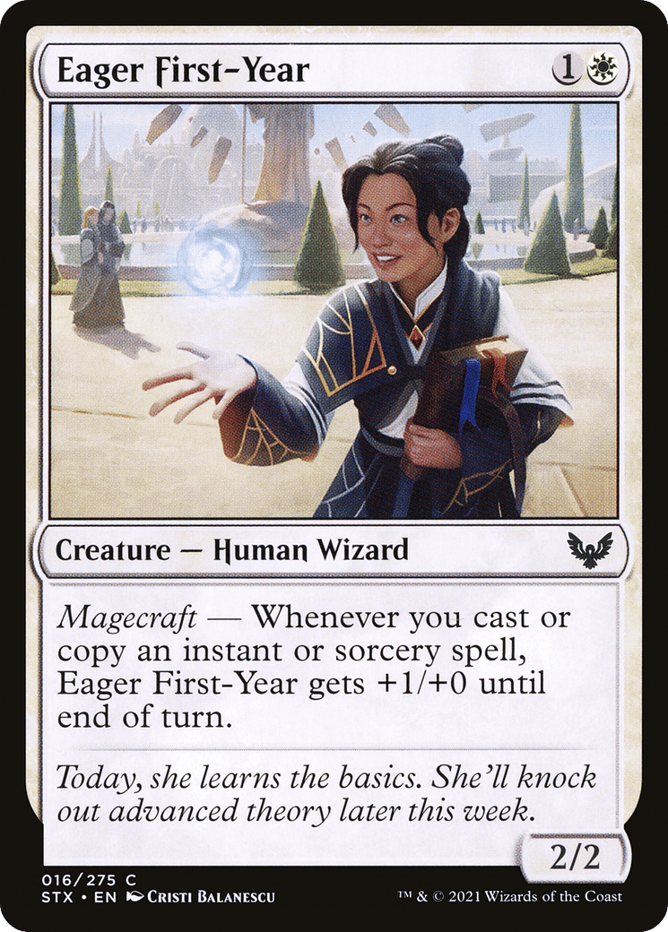 Eager First-Year — Strixhaven: School of Mages — Magic: The Gathering