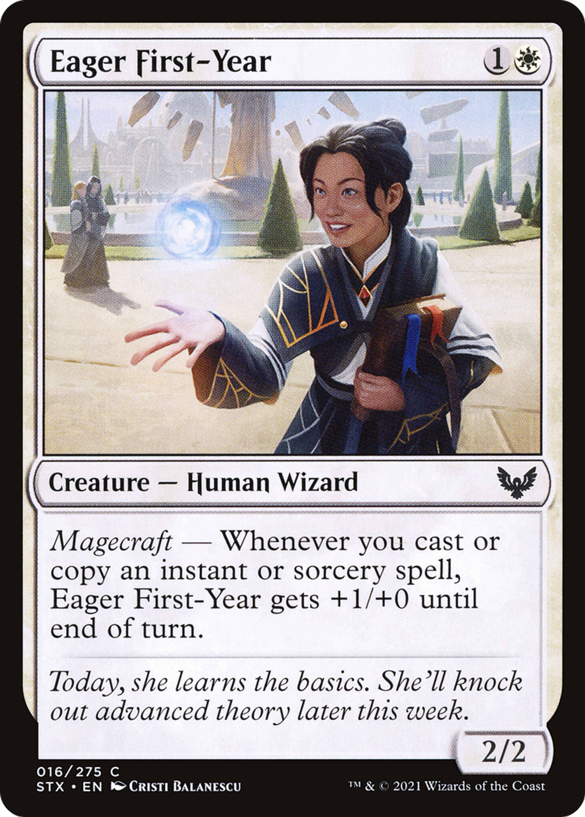 Eager First-Year — Strixhaven: School of Mages — Magic: The Gathering